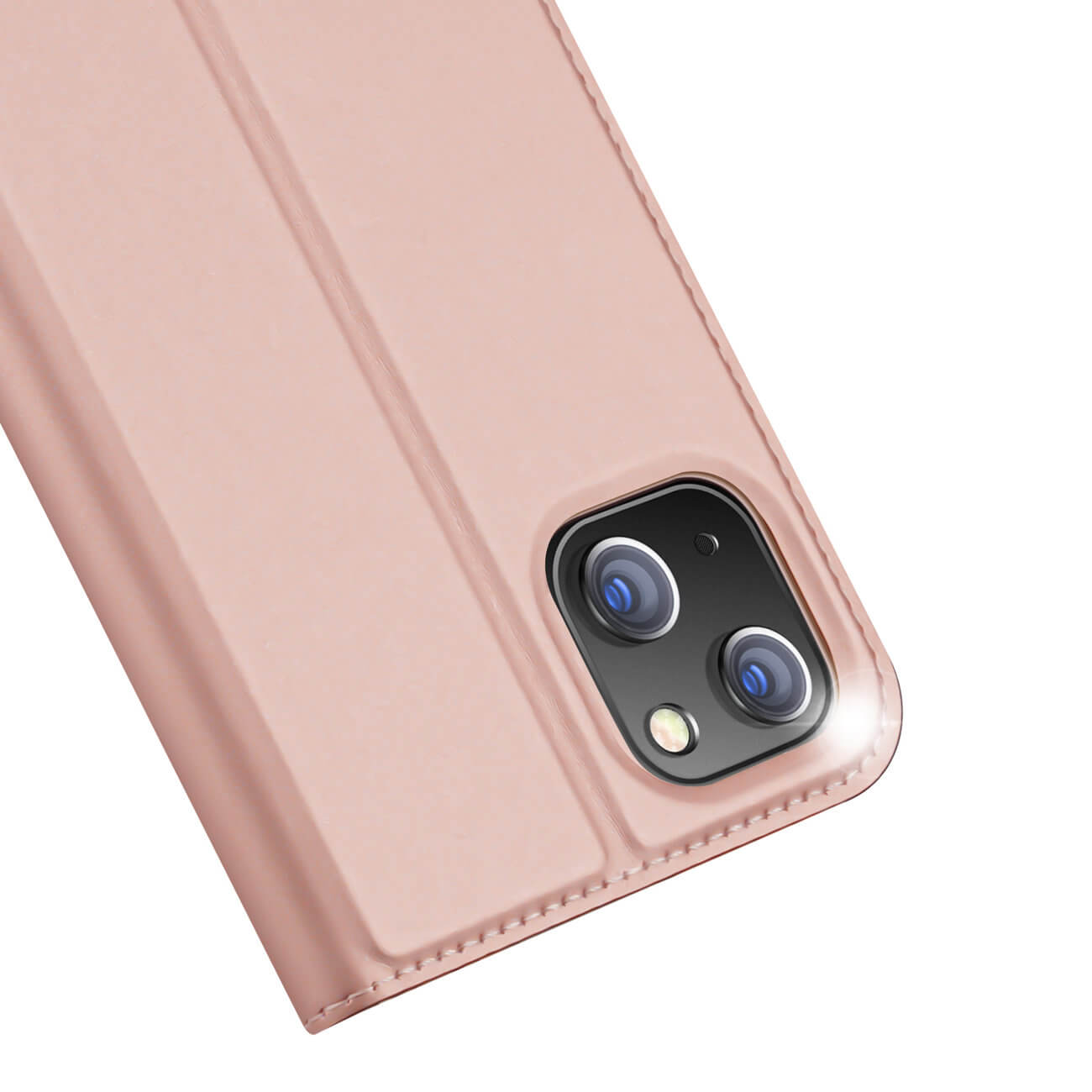 Dux Ducis iPhone 14 Plus Flip Stand Case Θήκη Βιβλίο - Rose Gold