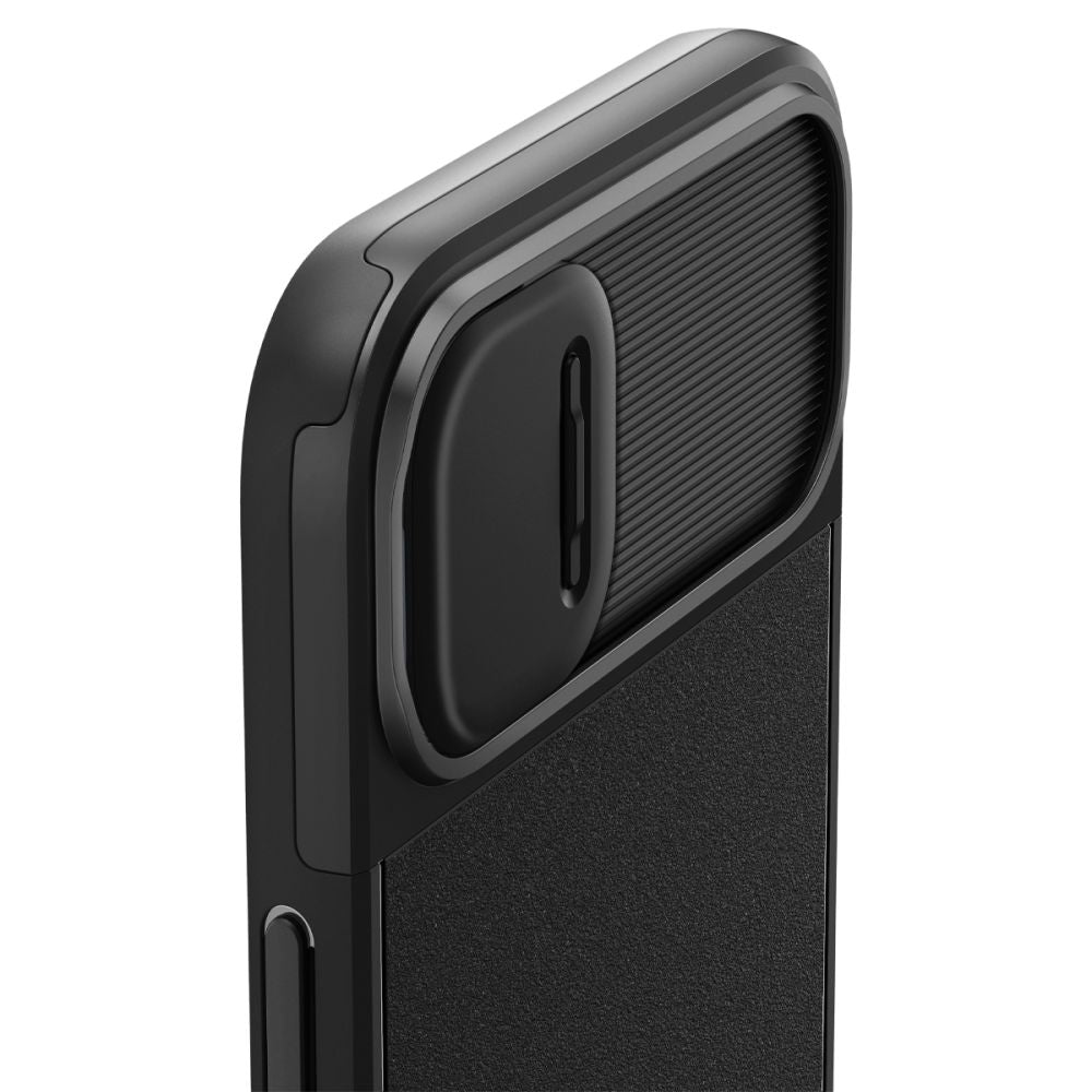 Spigen iPhone 14 Plus / iPhone 15 Plus Optik Armor Mag Θήκη Σιλικόνης με Κάλυμμα για την Κάμερα και MagSafe - Black