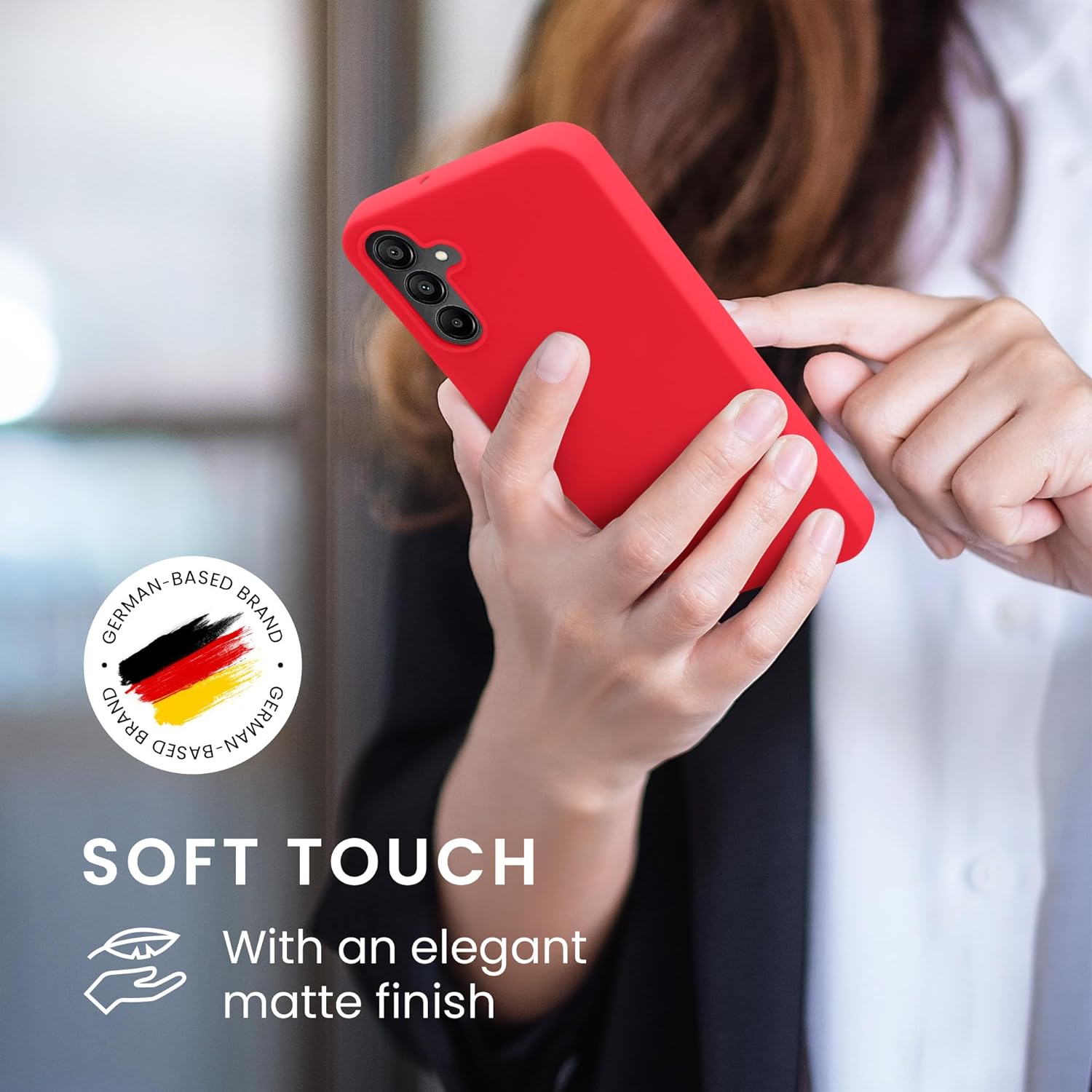 KW Samsung Galaxy A15 4G / A15 5G Θήκη Σιλικόνης TPU - Neon Pink - KWM000021MH004C