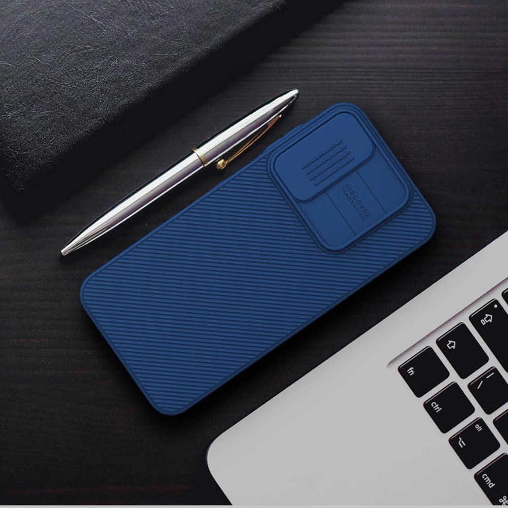 Nillkin Samsung Galaxy A15 4G / A15 5G CamShield Σκληρή Θήκη με Κάλυμμα για την Κάμερα - Blue