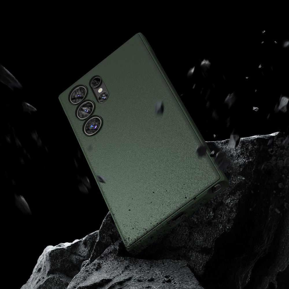Ringke Samsung Galaxy S24 Ultra Onyx Durable TPU Case Θήκη Σιλικόνης - Dark Green