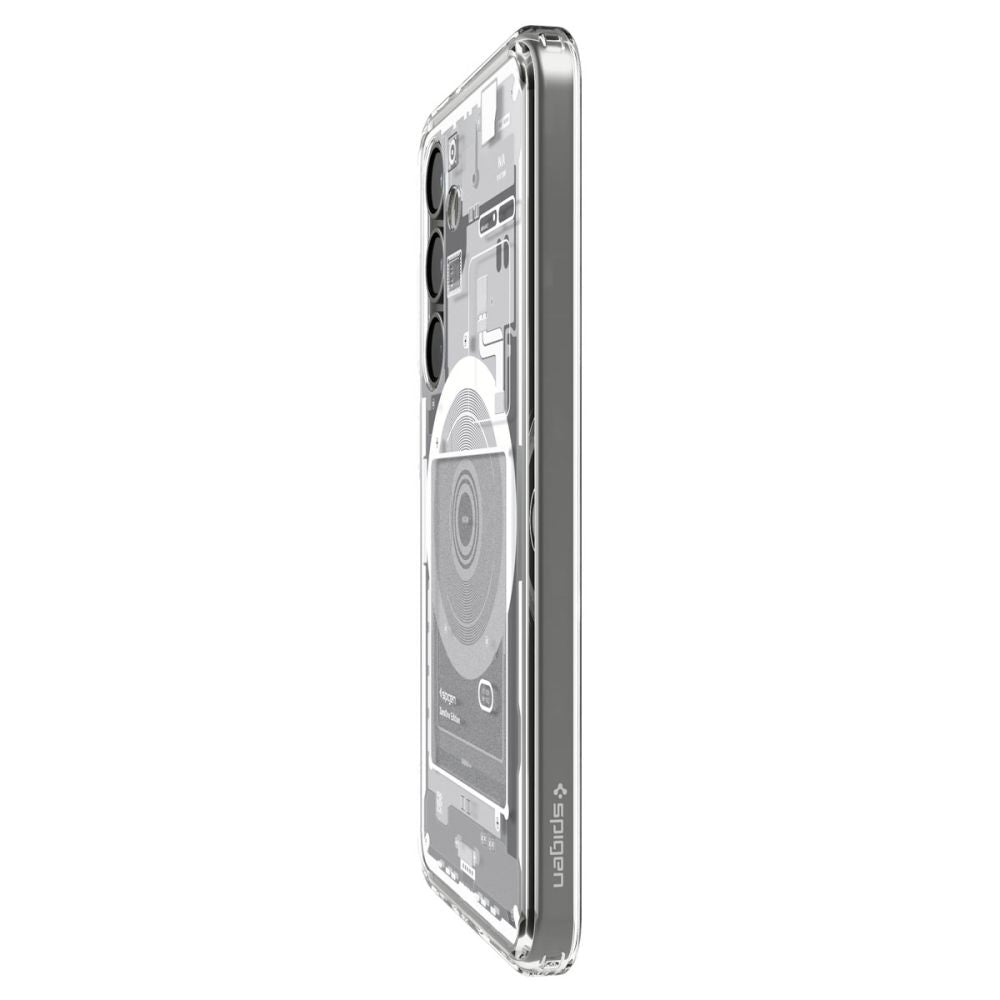 Spigen Samsung Galaxy S25 - Ultra Hybrid Mag - Σκληρή Θήκη με Πλαίσιο Σιλικόνης Και MagSafe - Zero One White