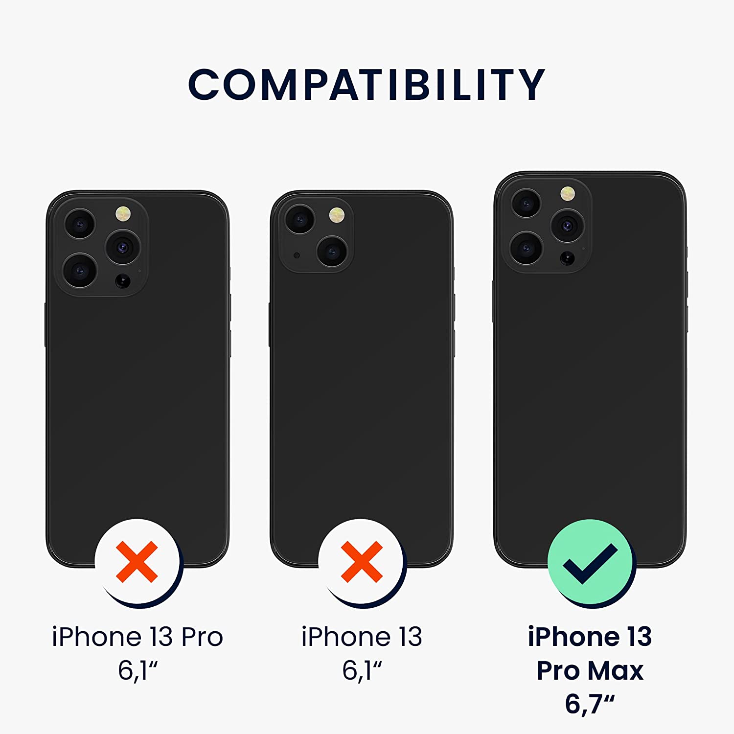 KW iPhone 13 Pro Max Σκληρή Θήκη από Φελλό με Πλαίσιο Σιλικόνης - Design Palm Leaves - Dark Brown / Light Brown - 58127.01