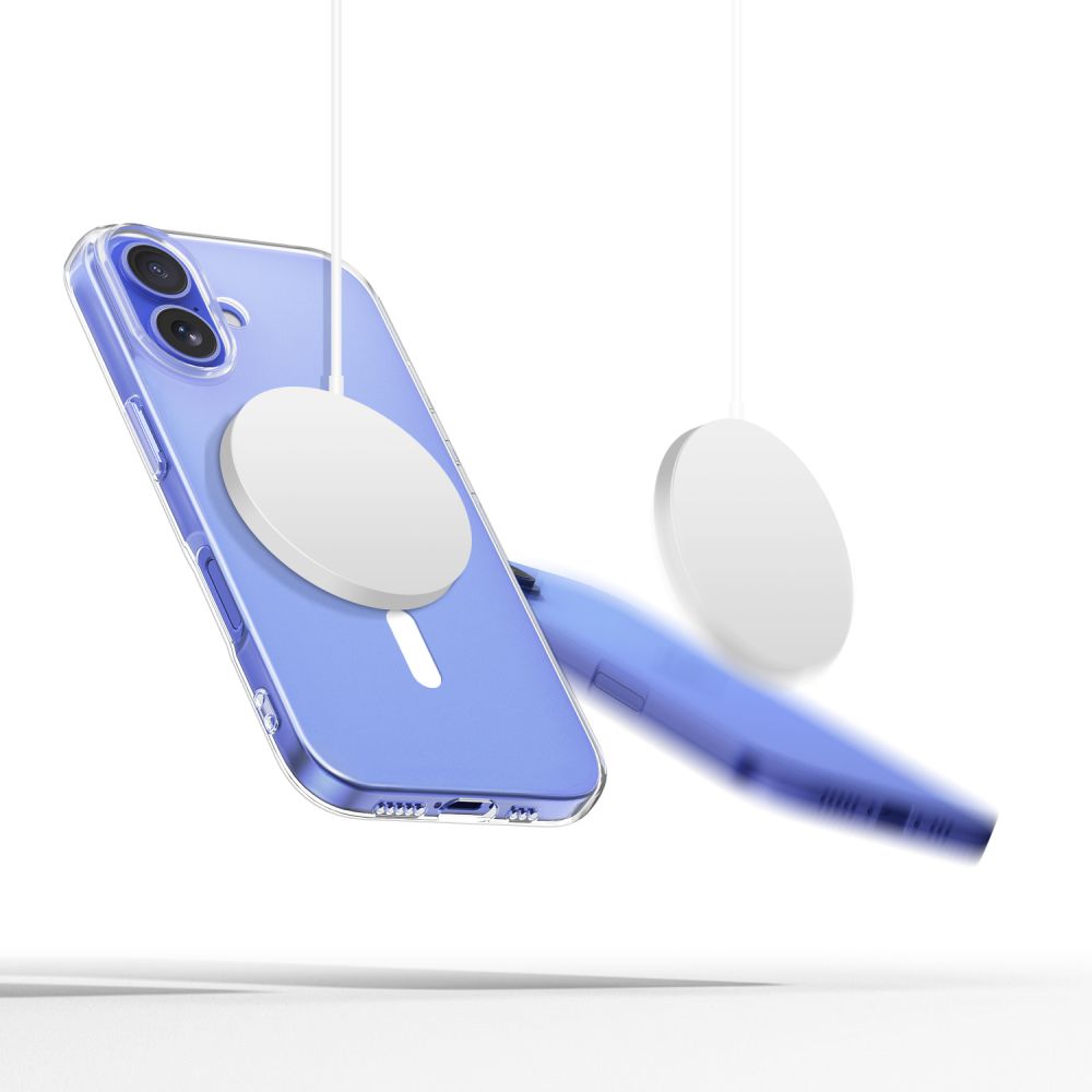 Tech-Protect iPhone 16 Flexair Θήκη Σιλικόνης TPU με MagSafe - Διάφανη