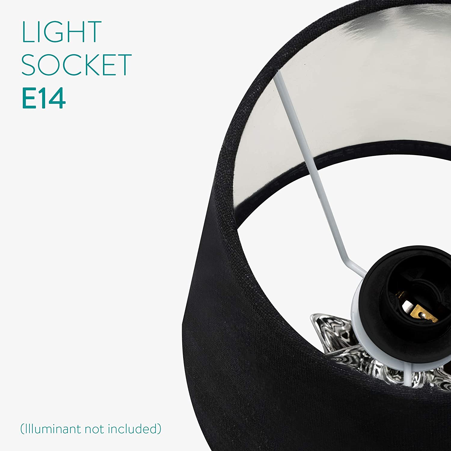 Navaris Desk Lamp Επιτραπέζιο Φωτιστικό - Ανανάς - 35cm - Silver / Black - 49150.67.01