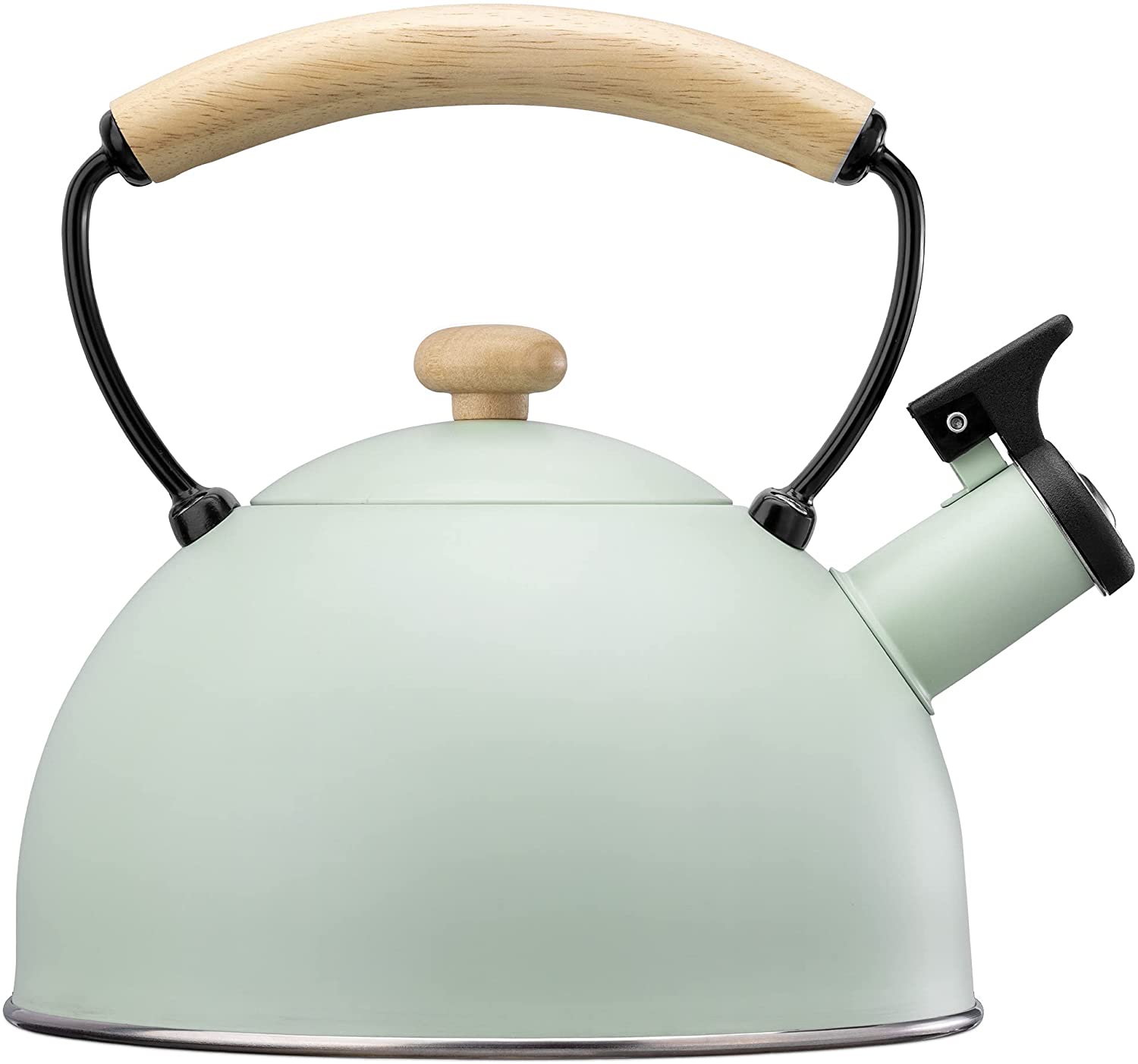 Navaris Stainless Steel Tea Kettle Βραστήρας από Ανοξείδωτο Ατσάλι - Mint Green - 54009.01