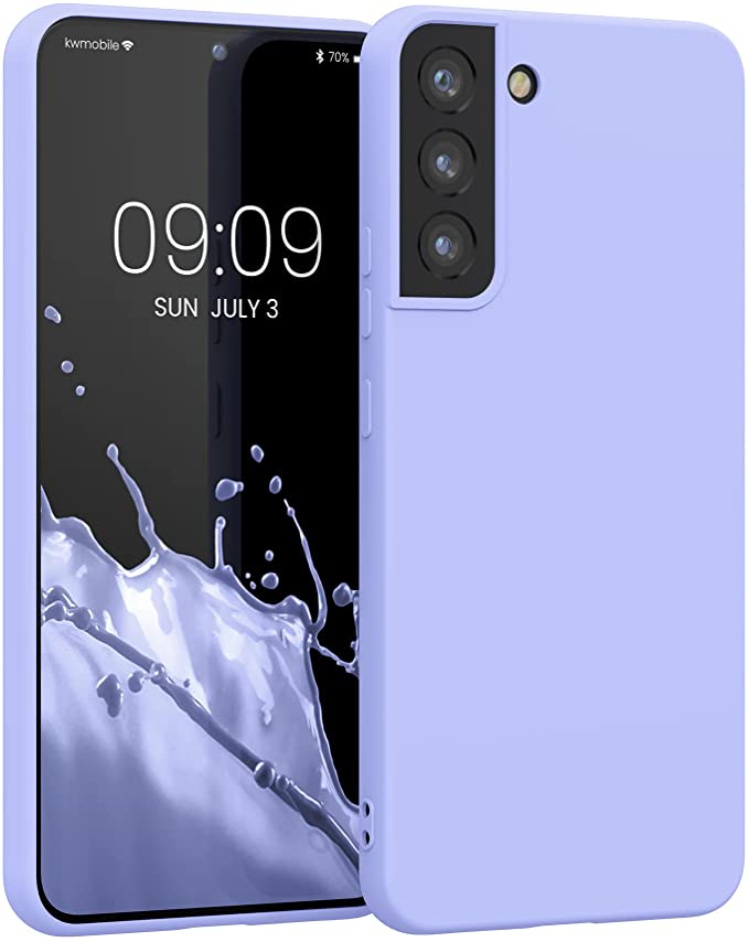 KW Samsung Galaxy S22 Plus Θήκη Σιλικόνης Rubberized TPU - Lavender - 57569.108