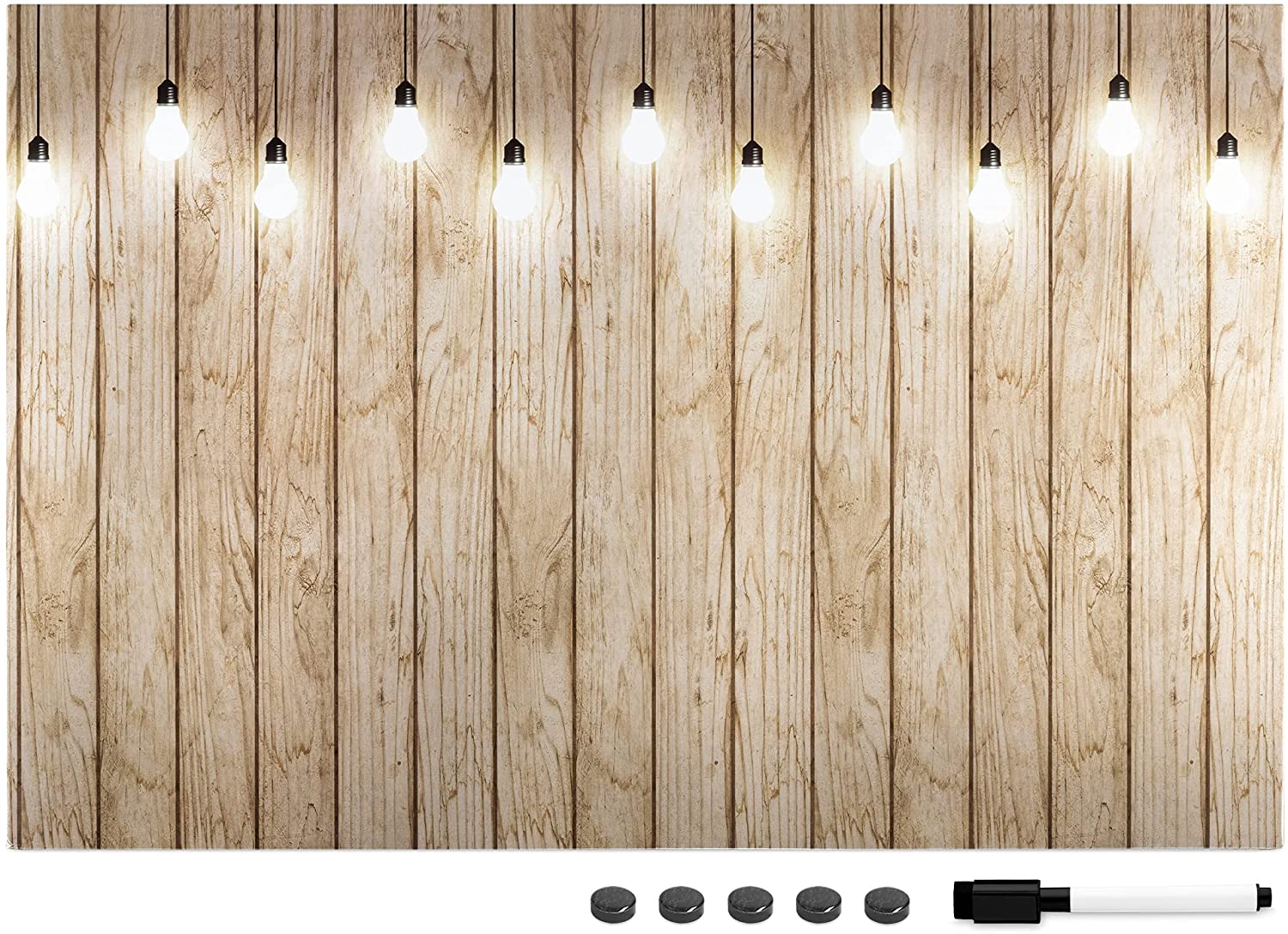 Navaris Μαγνητικός Πίνακας Ανακοινώσεων - 60 x 40 cm - Lamp - 45365.14