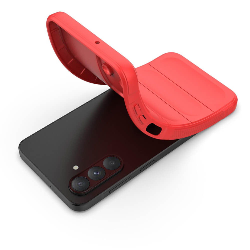 Techsuit Samsung Galaxy A26 5G Magic Shield Θήκη Σιλικόνης TPU - Red
