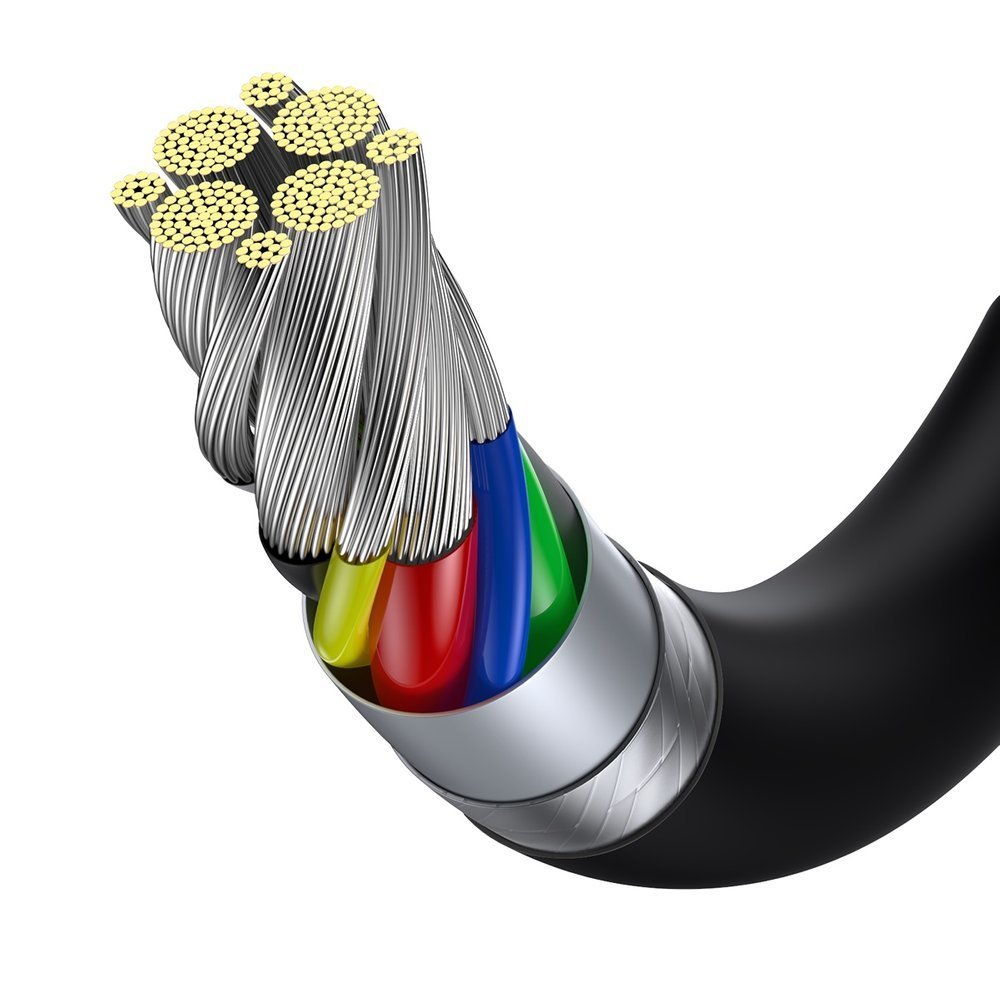 Baseus Superior Cable Type-C 5A PD 100W - Καλώδιο Γρήγορης Φόρτισης Type-C to Type-C 1M - Black - CATYS-B01