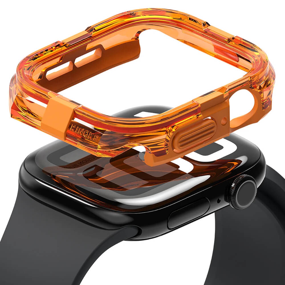 Ringke Θήκη Apple Watch 10/11 - 42mm - Fusion Bumper - Neon Orange
