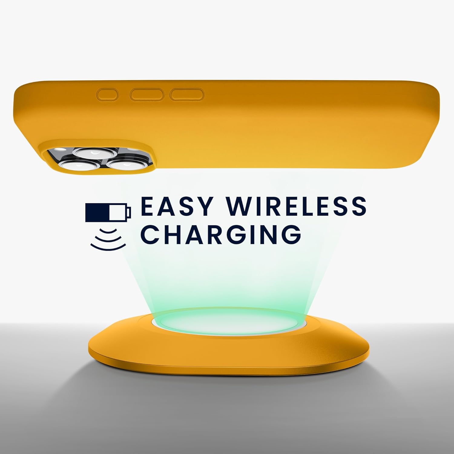 KW iPhone 16 Pro Θήκη Σιλικόνης Rubberized TPU - Mango