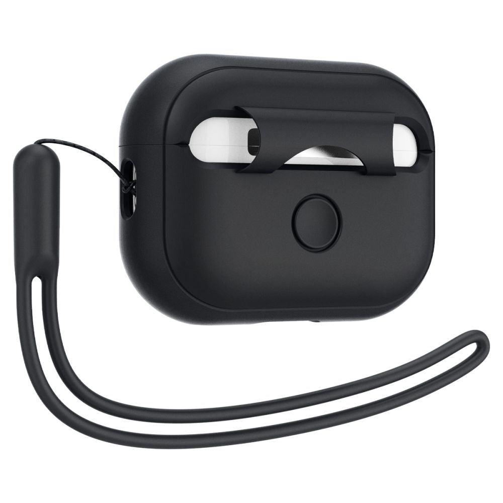 Spigen AirPods Pro 1 / 2 Θήκη Σιλικόνης - Silicone Fit Strap - Black