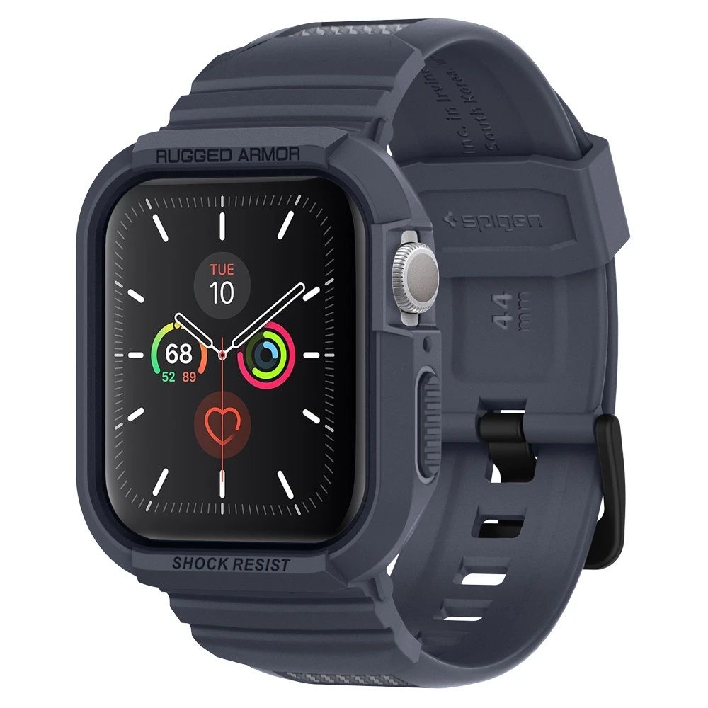 Spigen Λουράκι Apple Watch 4 / 5 / 6 / SE / SE 2 44mm Rugged Armor Pro - Charcoal Grey