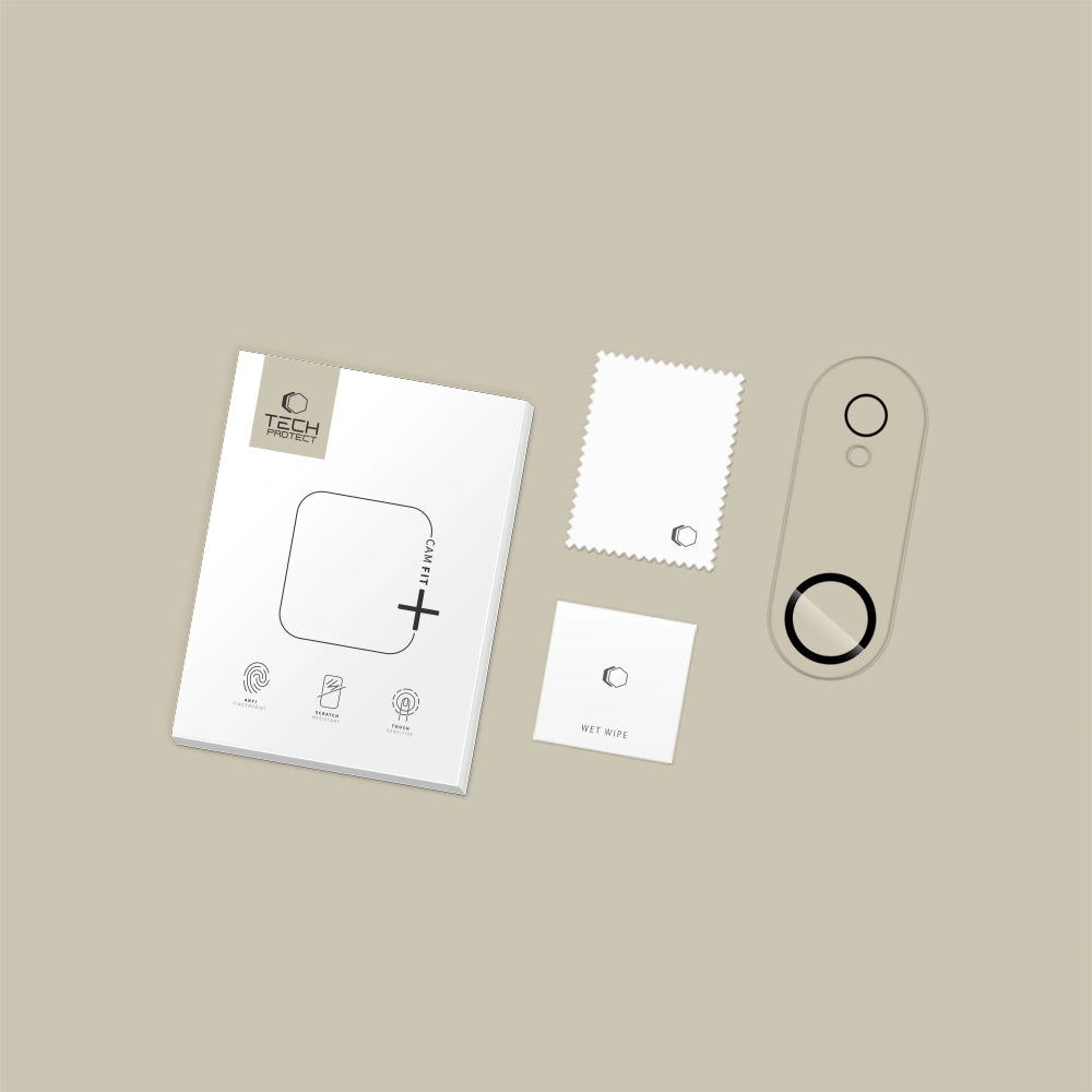 Tech-Protect iPhone Air Cam Fit+ Αντιχαρακτικό Γυαλί για την Κάμερα - Διάφανο