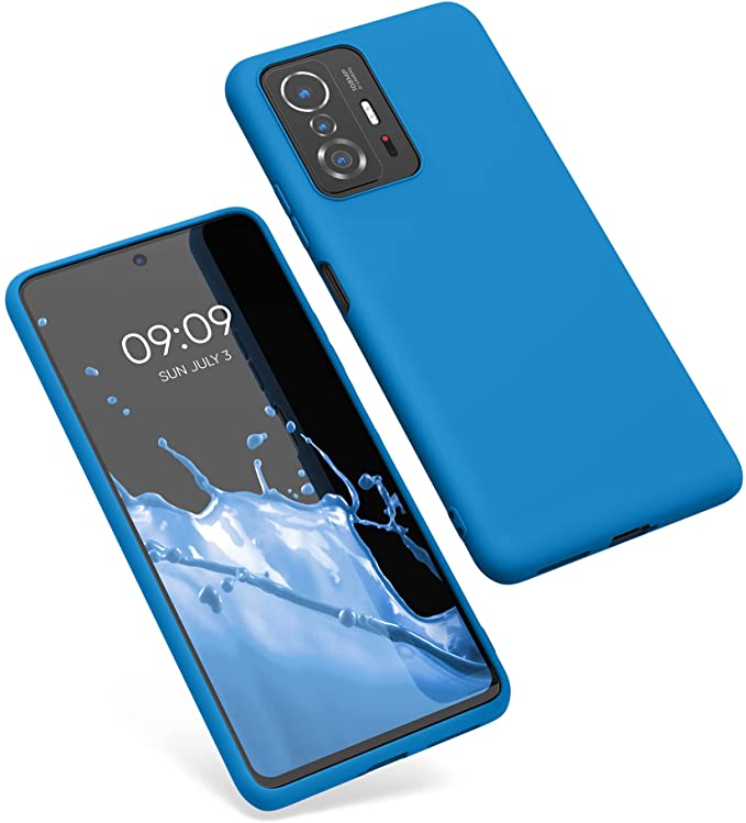 KW Xiaomi 11T / 11T Pro Θήκη Σιλικόνης TPU - Caribbean Blue - 56245.224