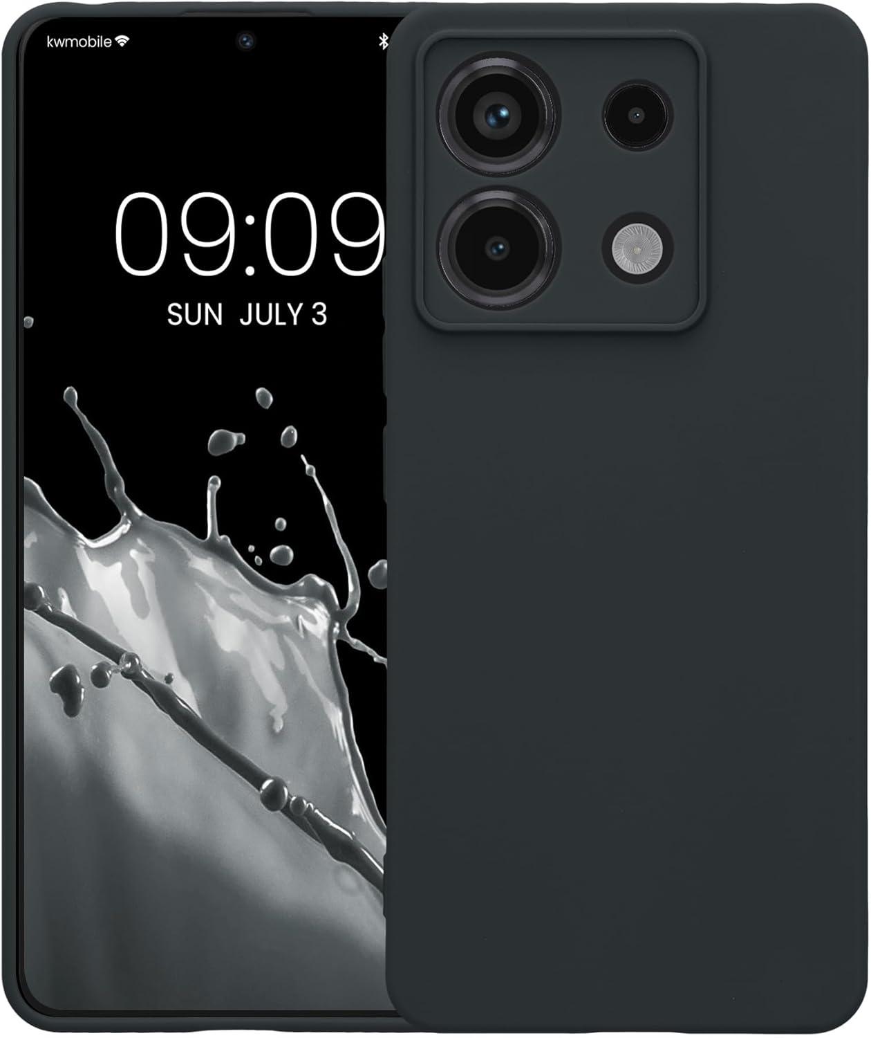 KW Xiaomi Redmi Note 13 Pro 5G / Poco X6 5G Θήκη Σιλικόνης TPU - Blueberry Blue