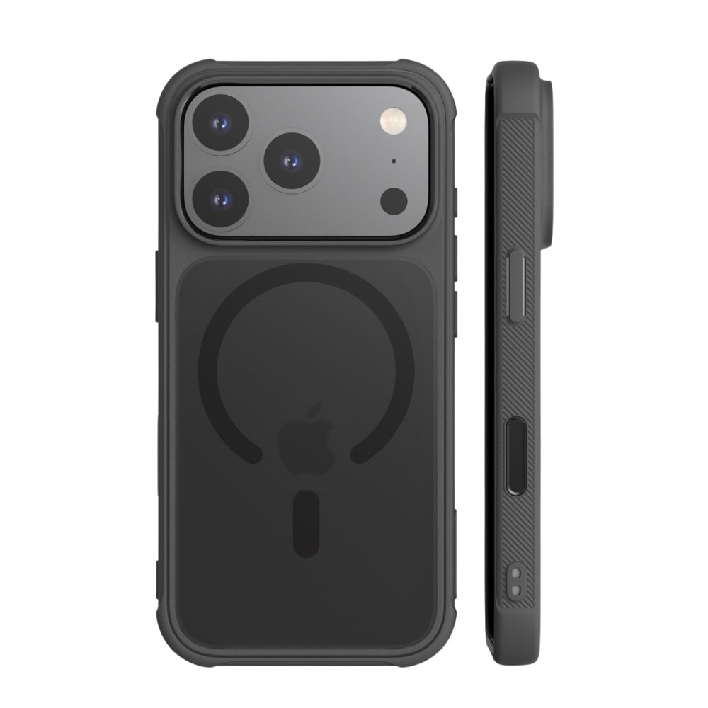 Araree iPhone 18 Pro / iPhone 17 Pro - Σκληρή Θήκη με Πλαίσιο Σιλικόνης MagSafe - Duple M Armor - Black