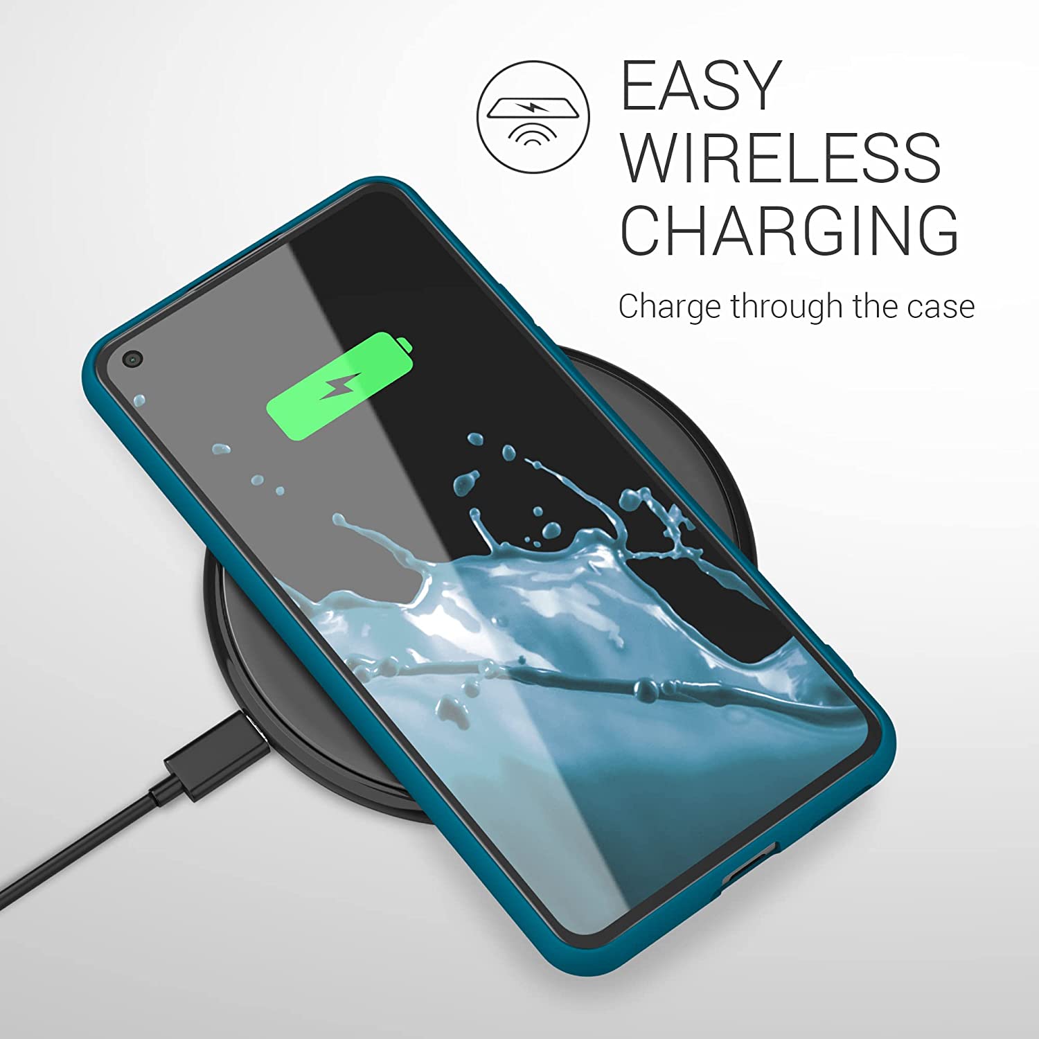 KW Xiaomi Mi 11 Lite / Mi 11 Lite 5G Θήκη Σιλικόνης TPU - Caribbean Blue - 54726.224