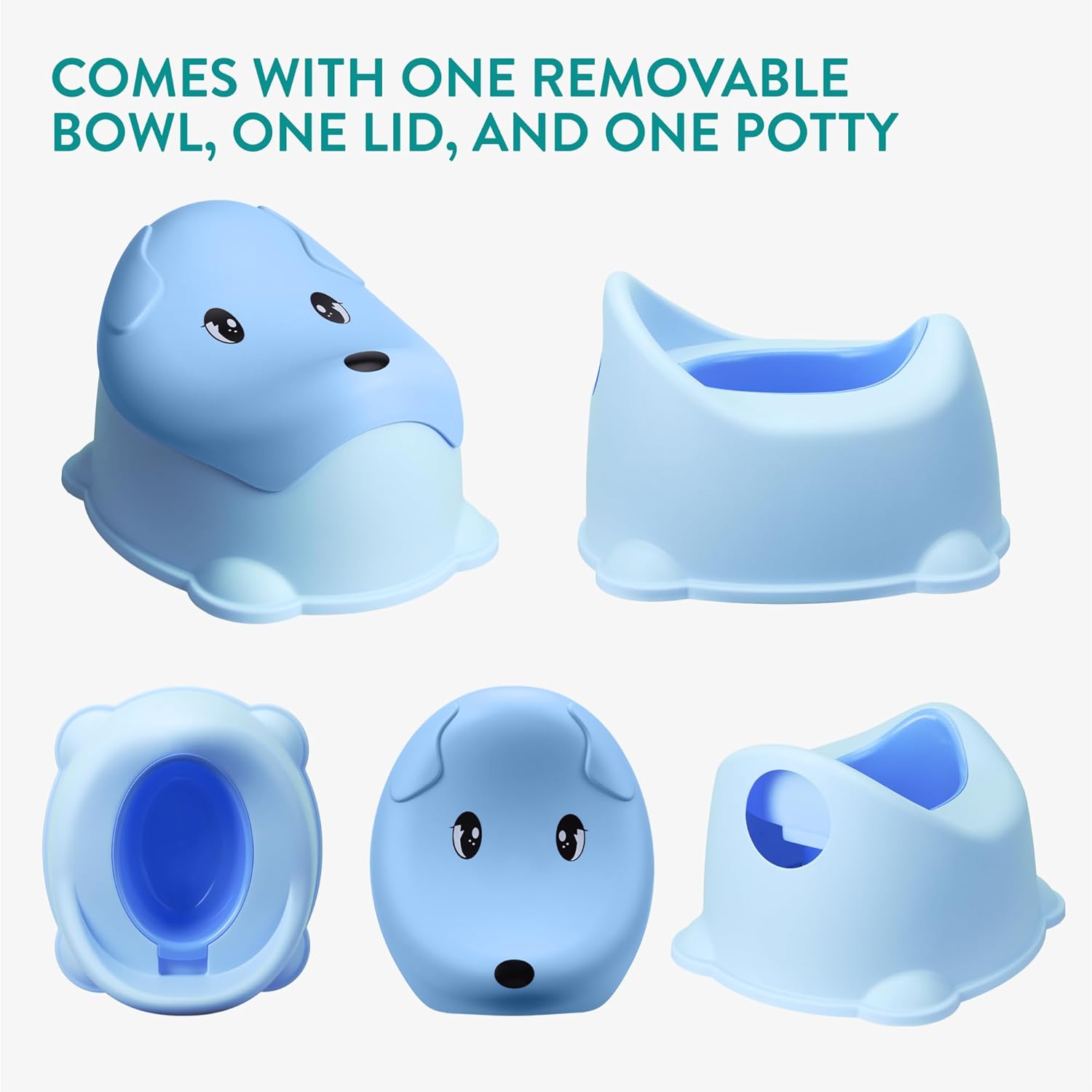 Navaris Γιογιό Εκμάθησης με Καπάκι και Αφαιρούμενο Εσωτερικό Ένθετο - Blue - 60990.04