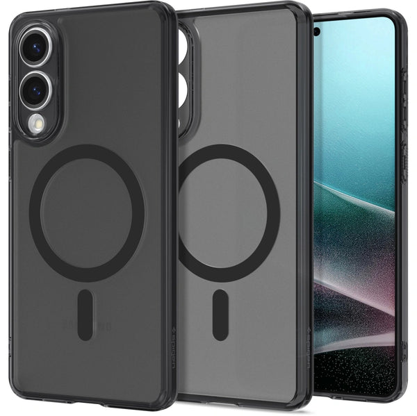 Spigen Samsung Galaxy S25 Edge - Ultra Hybrid Mag - Σκληρή Θήκη με Πλαίσιο Σιλικόνης Και MagSafe - Frost Black