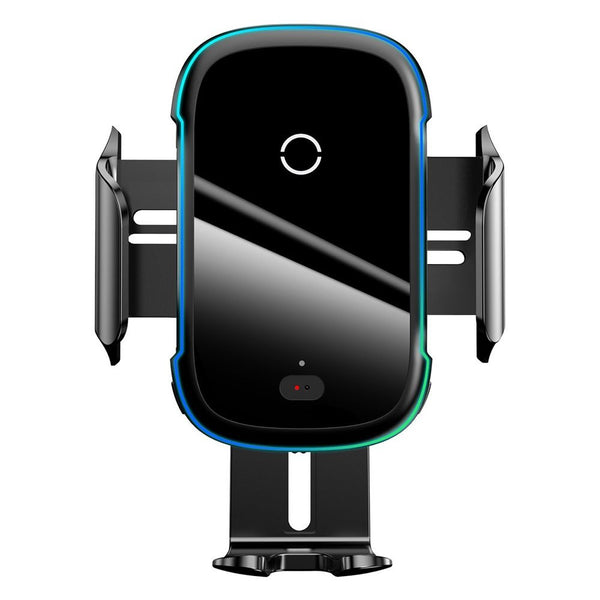 Baseus Smart Vehicle Bracket Βάση Αυτοκινήτου Αεραγωγού με Ασύρματη Φόρτιση Qi Charge - Black - WXHW03 - 01