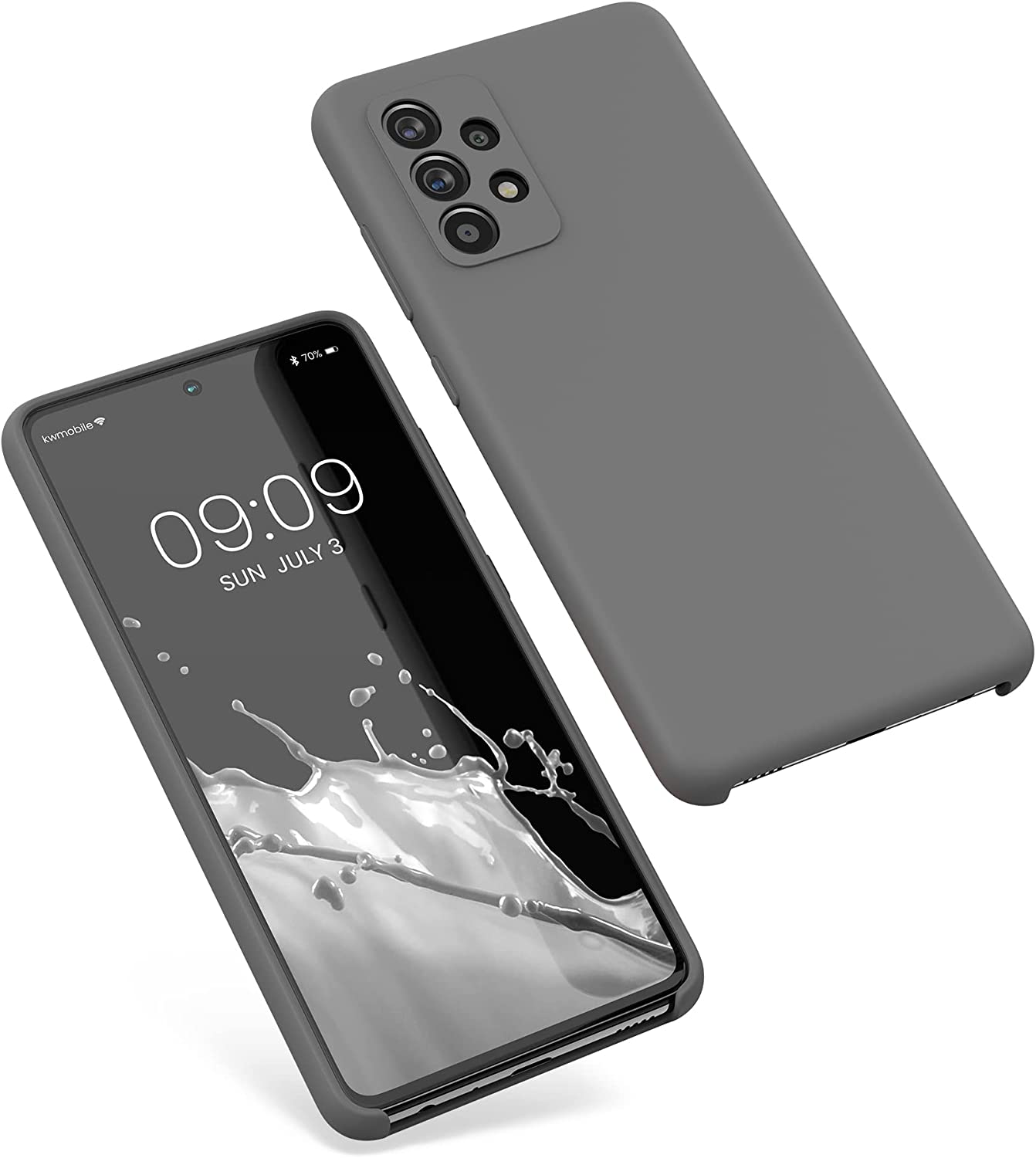 KW Samsung Galaxy A52 / A52 5G / A52s 5G Θήκη Σιλικόνης Rubber TPU - Stone Dust - 54347.155