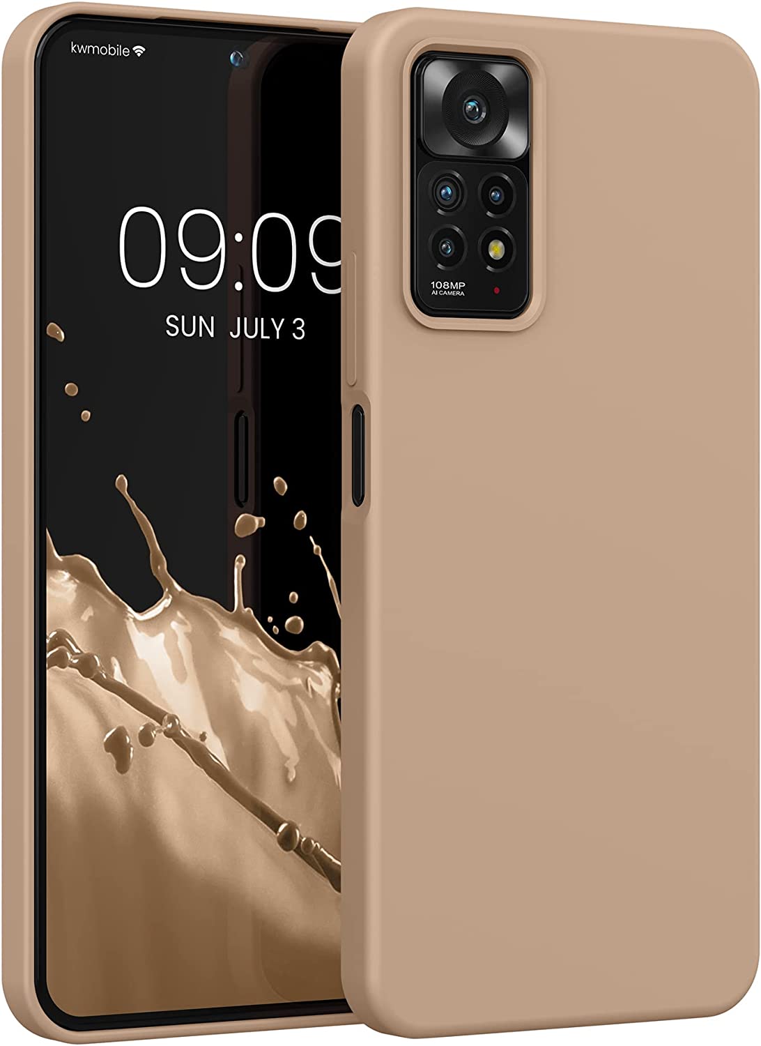 KW Xiaomi Redmi Note 11 Pro / Note 11 Pro 5G Θήκη Σιλικόνης Rubberized TPU - Macchiato - 57373.245
