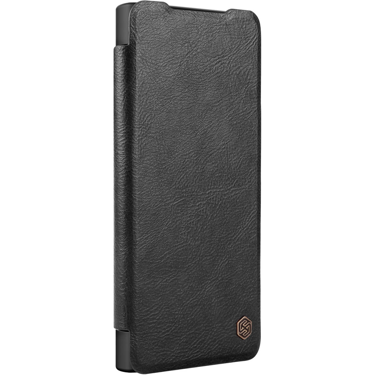 Nillkin Samsung Galaxy S22 Ultra Qin Leather Pro Flip Book Case with Camera Protection Θήκη Βιβλίο με Κάλυμμα για την Κάμερα - Black