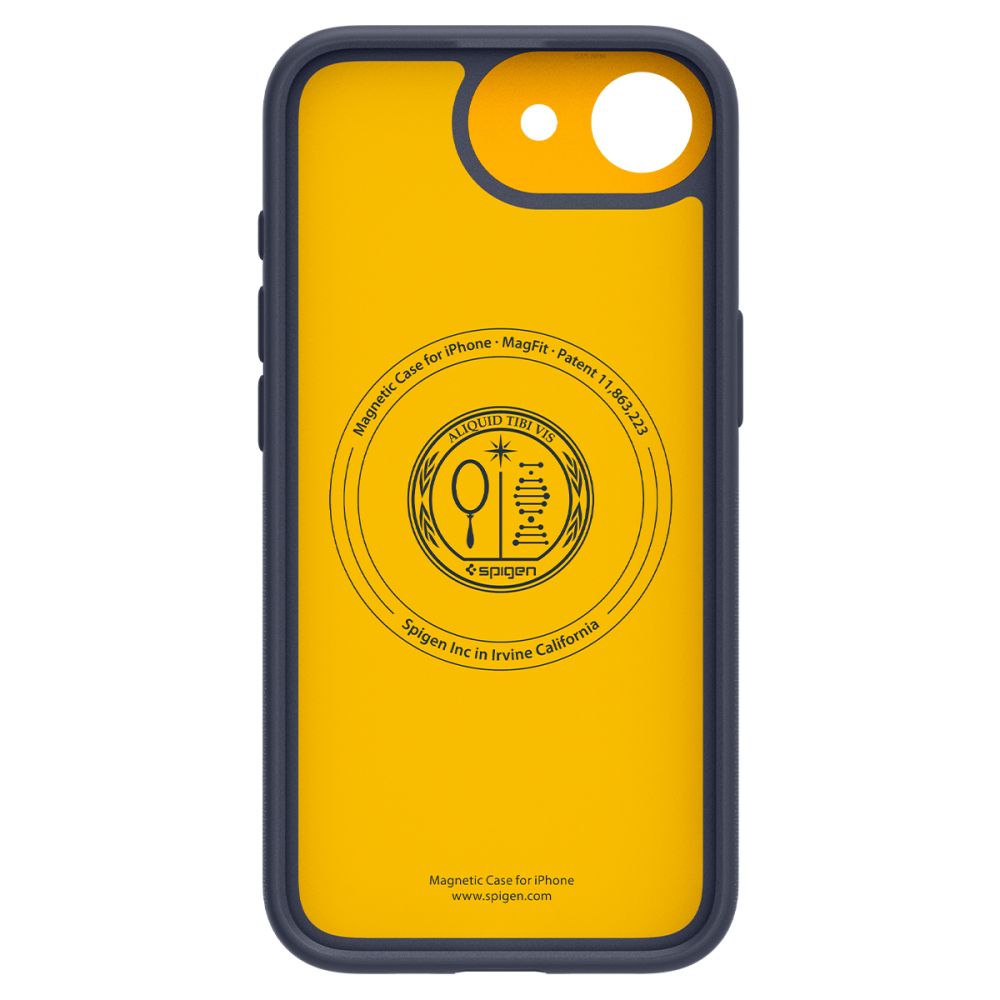 Spigen iPhone 16e - Nano Pop Mag Θήκη Σιλικόνης με MagSafe - Blueberry Navy