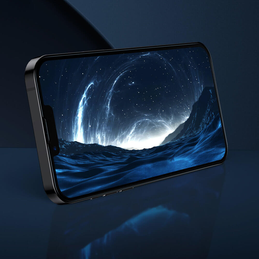 Baseus iPhone 13 / iPhone 13 Pro 0.3mm 9H Full Screen Αντιχαρακτικό Γυαλί Οθόνης - 2 Τεμάχια - Black - SGQP010101