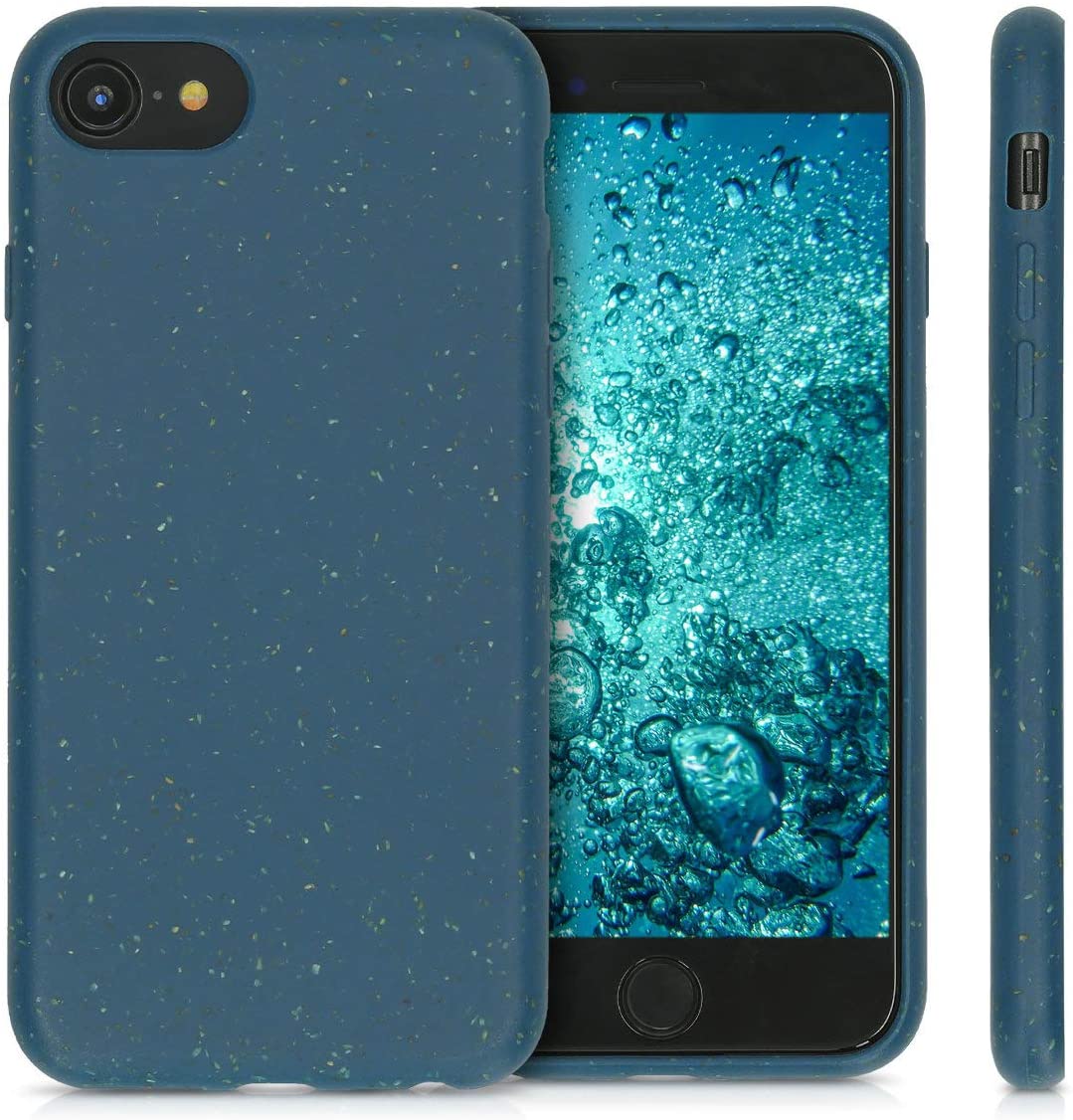 Kalibri iPhone SE 2022 / SE 2020 / 7 / 8 Θήκη Σιλικόνης TPU με Ανακυκλώσιμο και Βιοδιασπώμενο Υλικό - Dark Blue - 49106.17