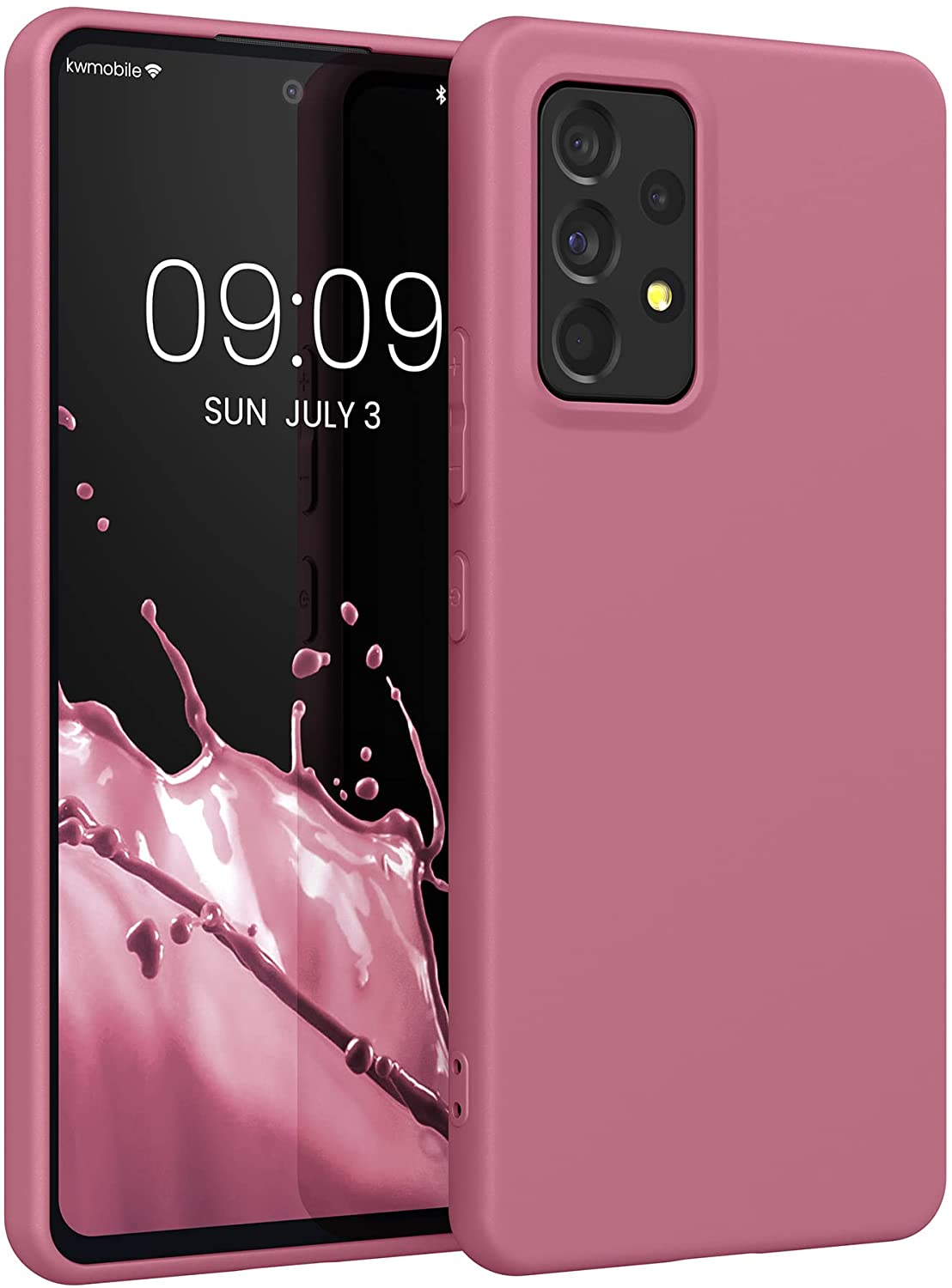 KW Samsung Galaxy A53 5G Θήκη Σιλικόνης TPU - Deep Rusty Rose - 57808.167