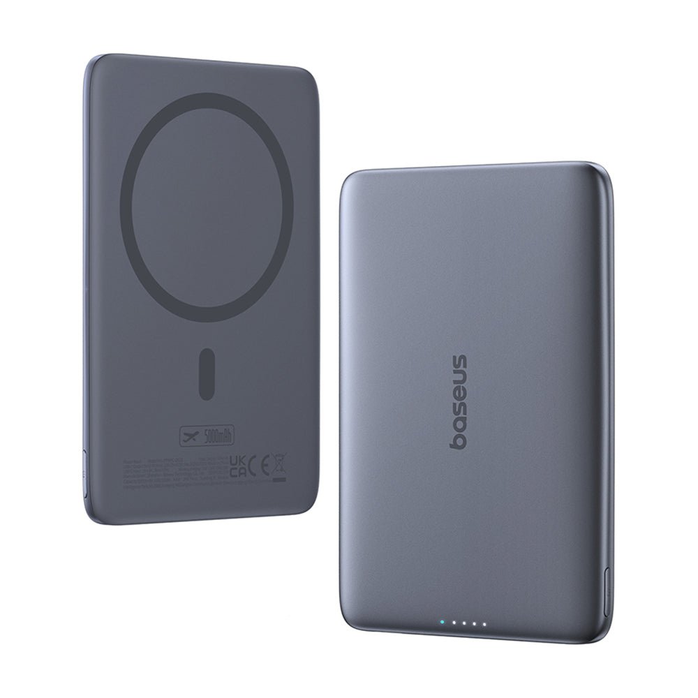 Baseus Ασύρματο MagSafe PowerBank 5000mAh 60W με Θύρα Type - C - PicoGo AM41 - Grey