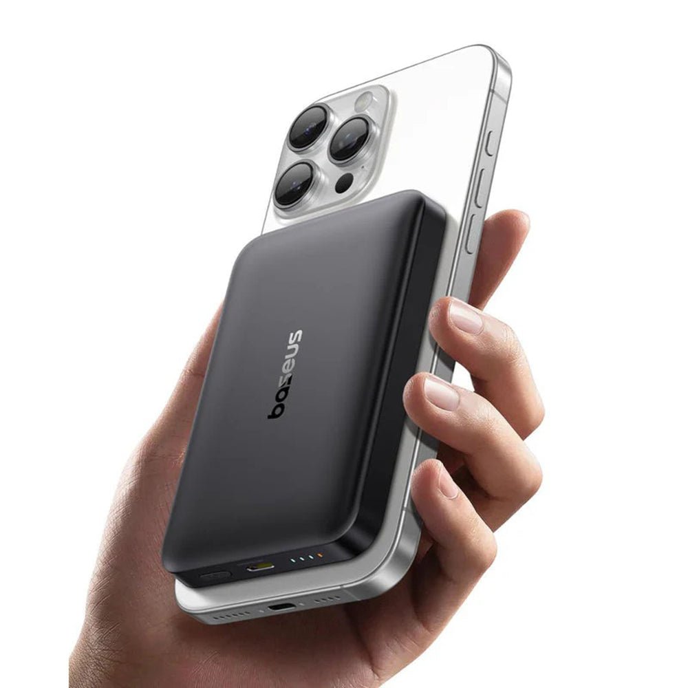 Baseus Ασύρματο MagSafe Qi2 PowerBank 10000mAh 22.5W με Θύρα Type - C - EnerFill FM12 - Black