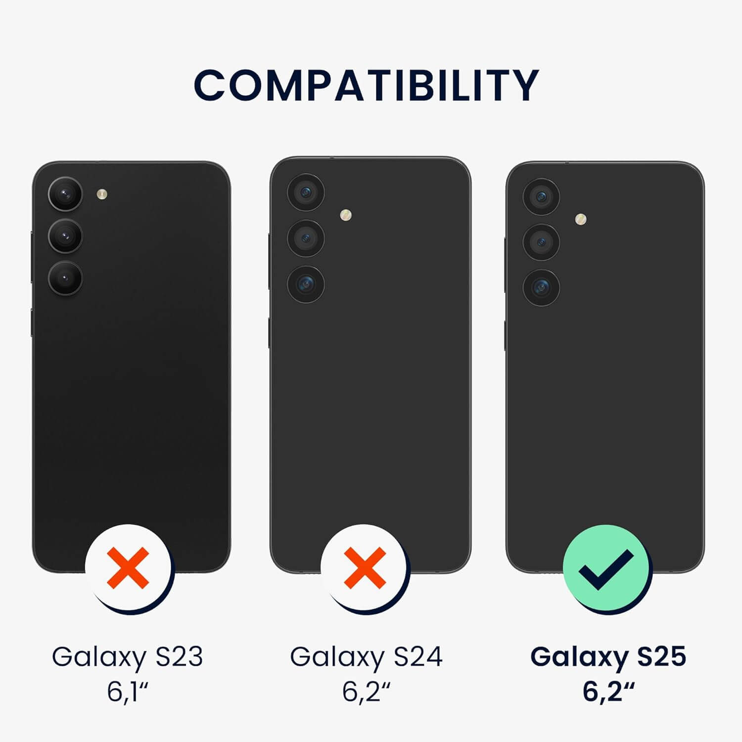 KW Samsung Galaxy S25 Θήκη από Φυσικό Ξύλο και Carbon - Dark Brown / Black