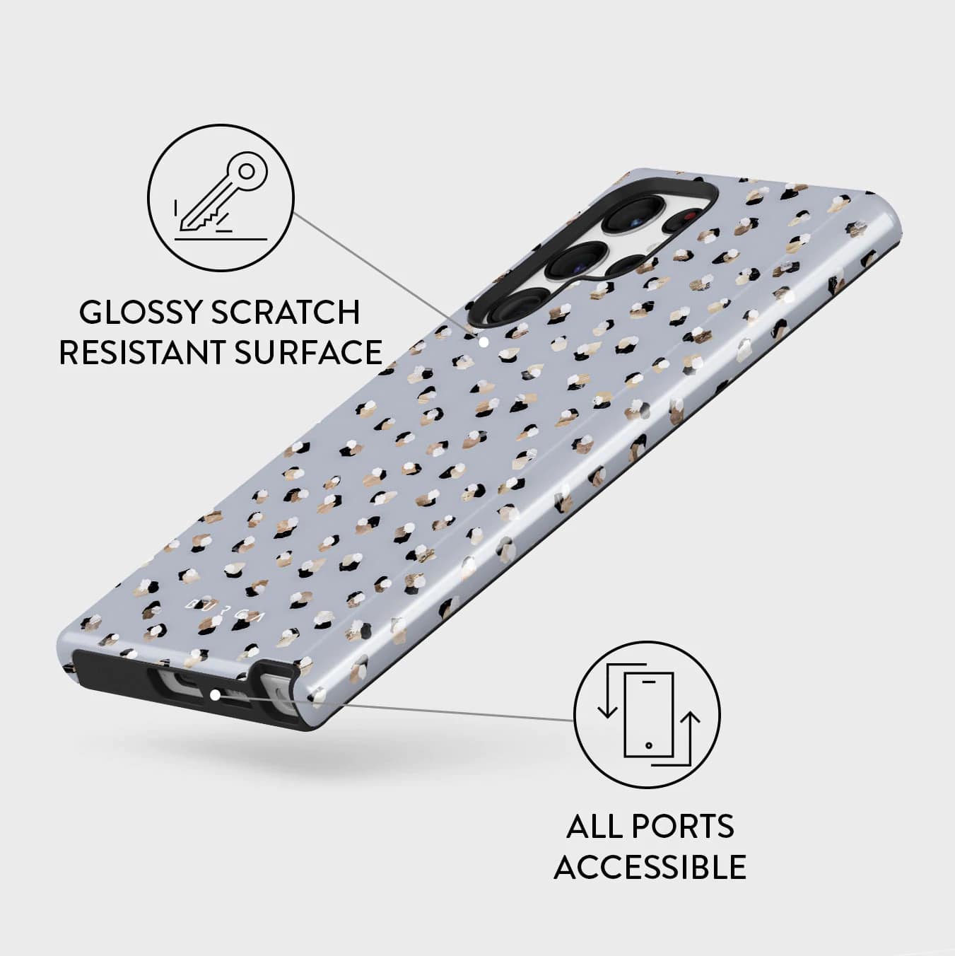 Burga Samsung Galaxy S22 Ultra Fashion Tough Σκληρή Θήκη - Wild Soul