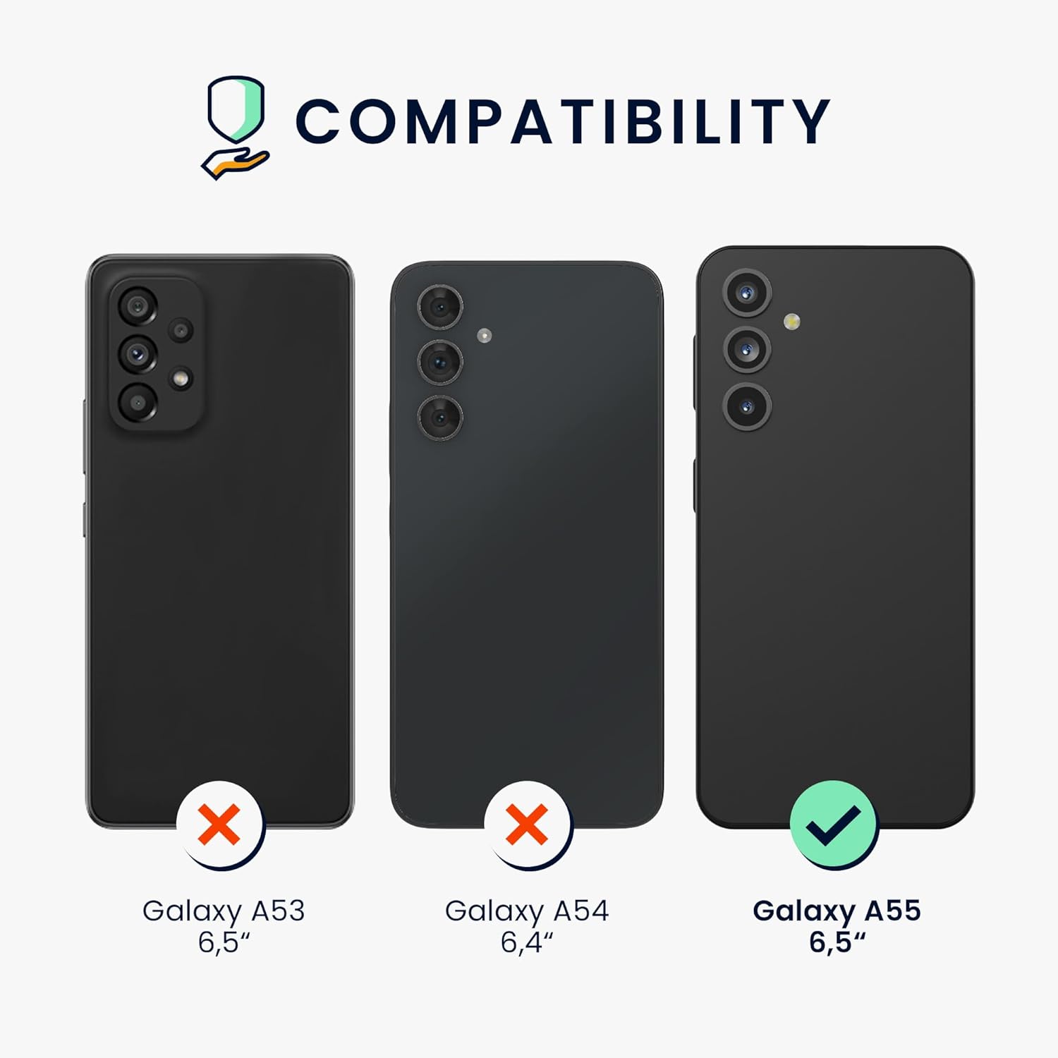 KW Samsung Galaxy A55 5G Θήκη Σιλικόνης Rubberized TPU - Grey Green