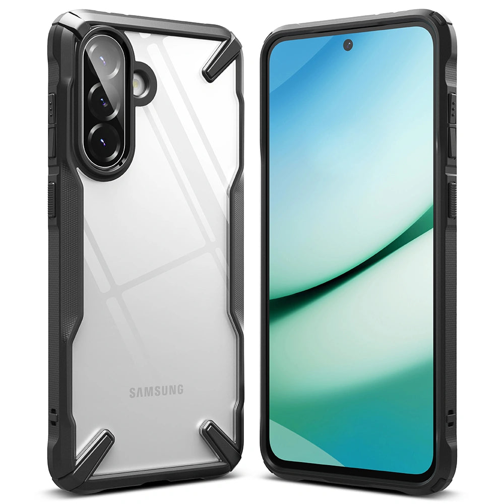 Ringke Samsung Galaxy A36 5G / A56 5G Fusion X Σκληρή Θήκη με Πλαίσιο Σιλικόνης - Black