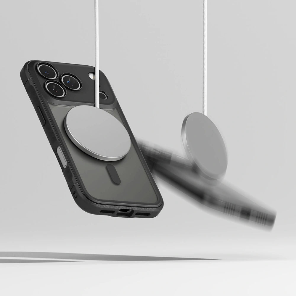 Ringke iPhone 17 Pro - Fusion Bold Magnetic - Σκληρή Θήκη με Πλαίσιο Σιλικόνης και MagSafe - Matte Black