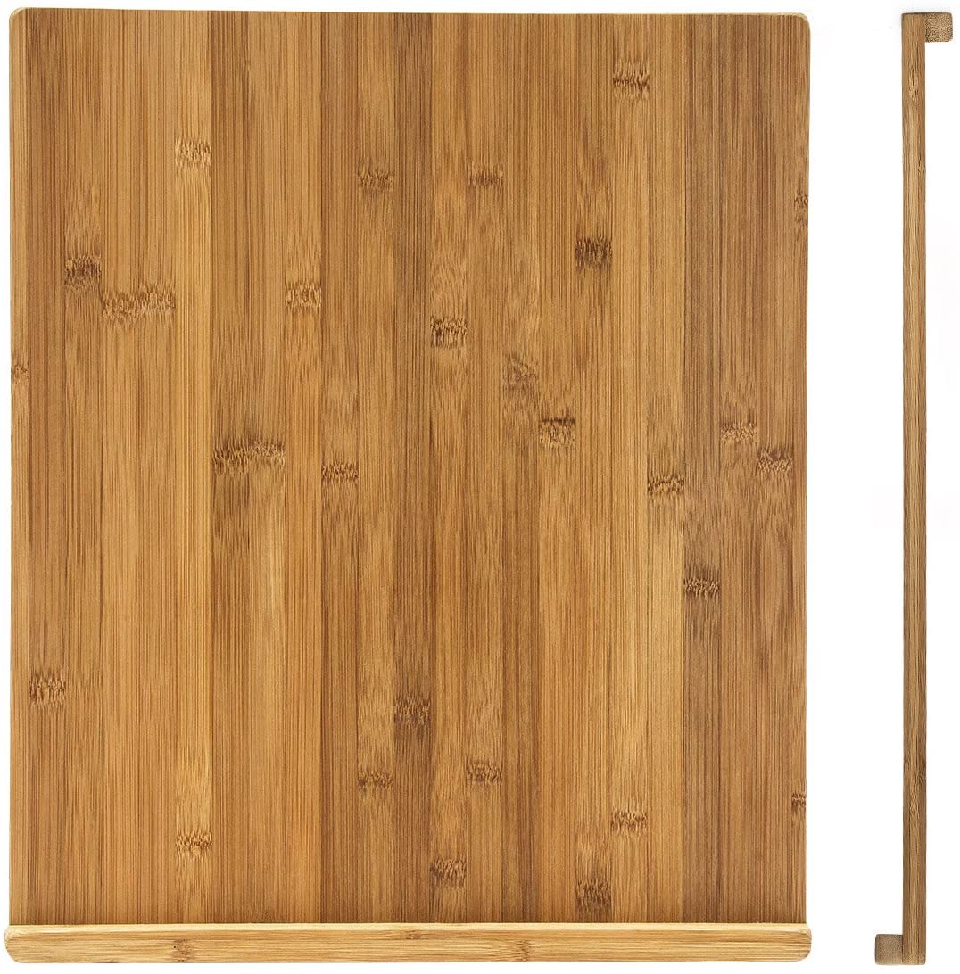 Relaxdays Ξύλινη Επιφάνεια Κοπής από Μπαμπού Διπλής Όψεως - Natural - 4052025188825
