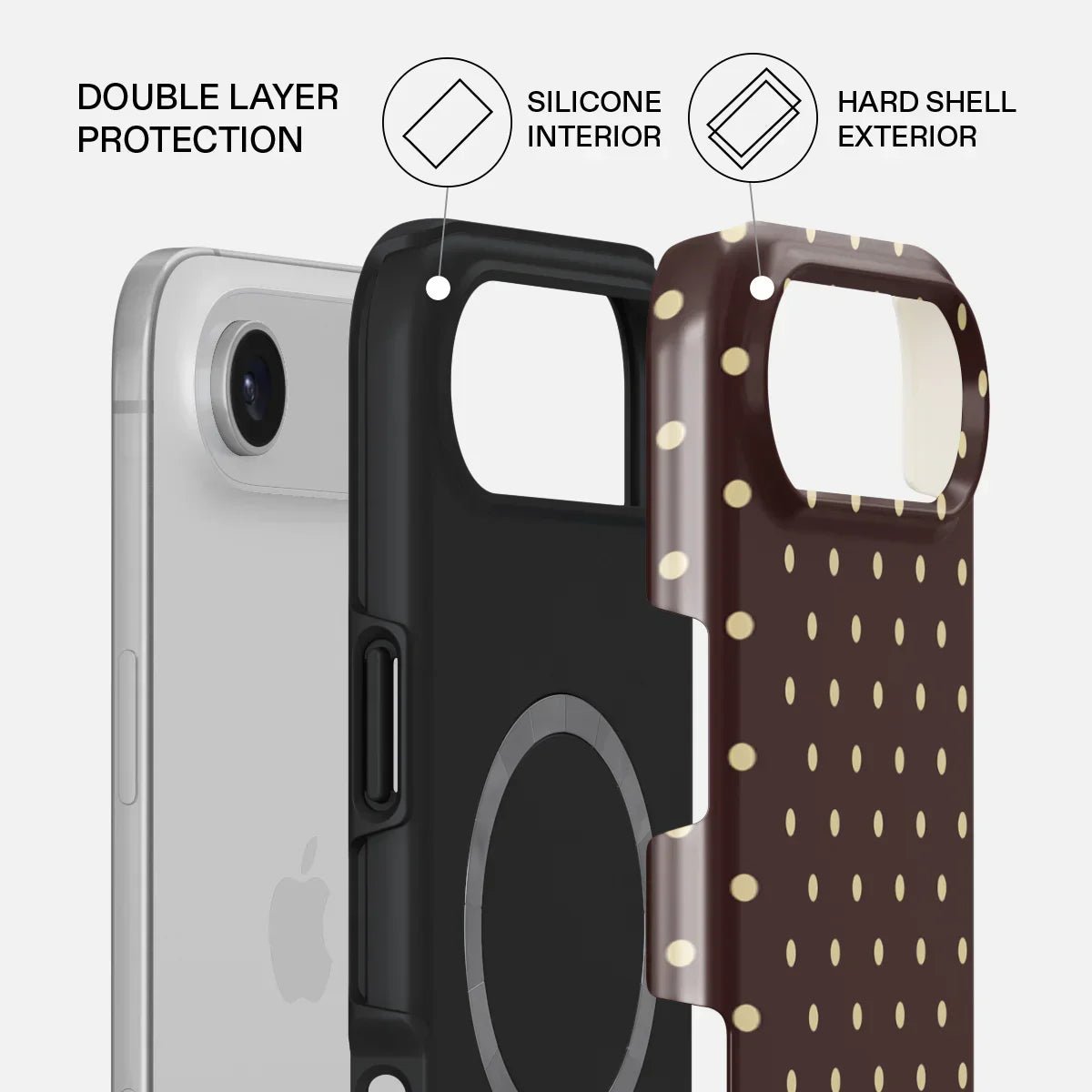 Burga iPhone Air - Fashion Tough MagSafe - Σκληρή Θήκη με MagSafe - Sorry Busy