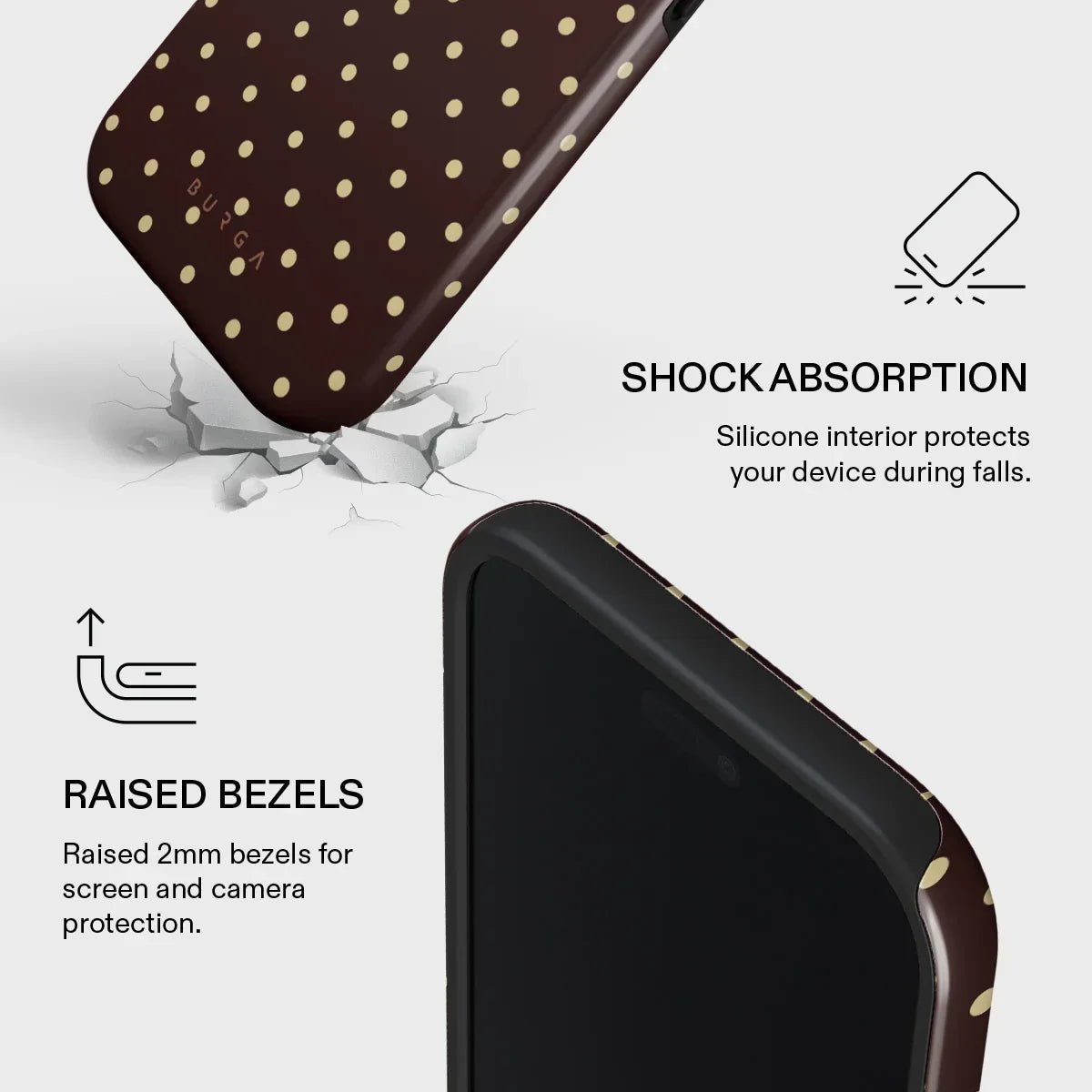 Burga iPhone Air - Fashion Tough MagSafe - Σκληρή Θήκη με MagSafe - Sorry Busy