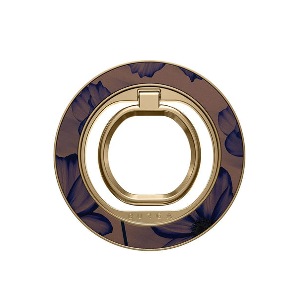 Burga Magnetic Ring Holder - Μαγνητικό Δαχτυλίδι Συγκράτησης Κινητού - Gold - Velvet Night