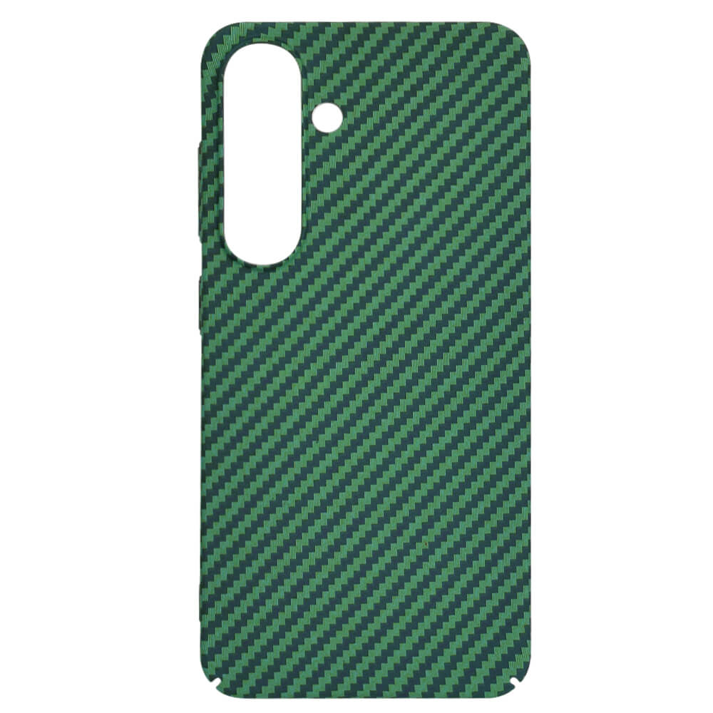 Techsuit Samsung Galaxy S25 Σκληρή Θήκη Carbonite FiberShell - Green