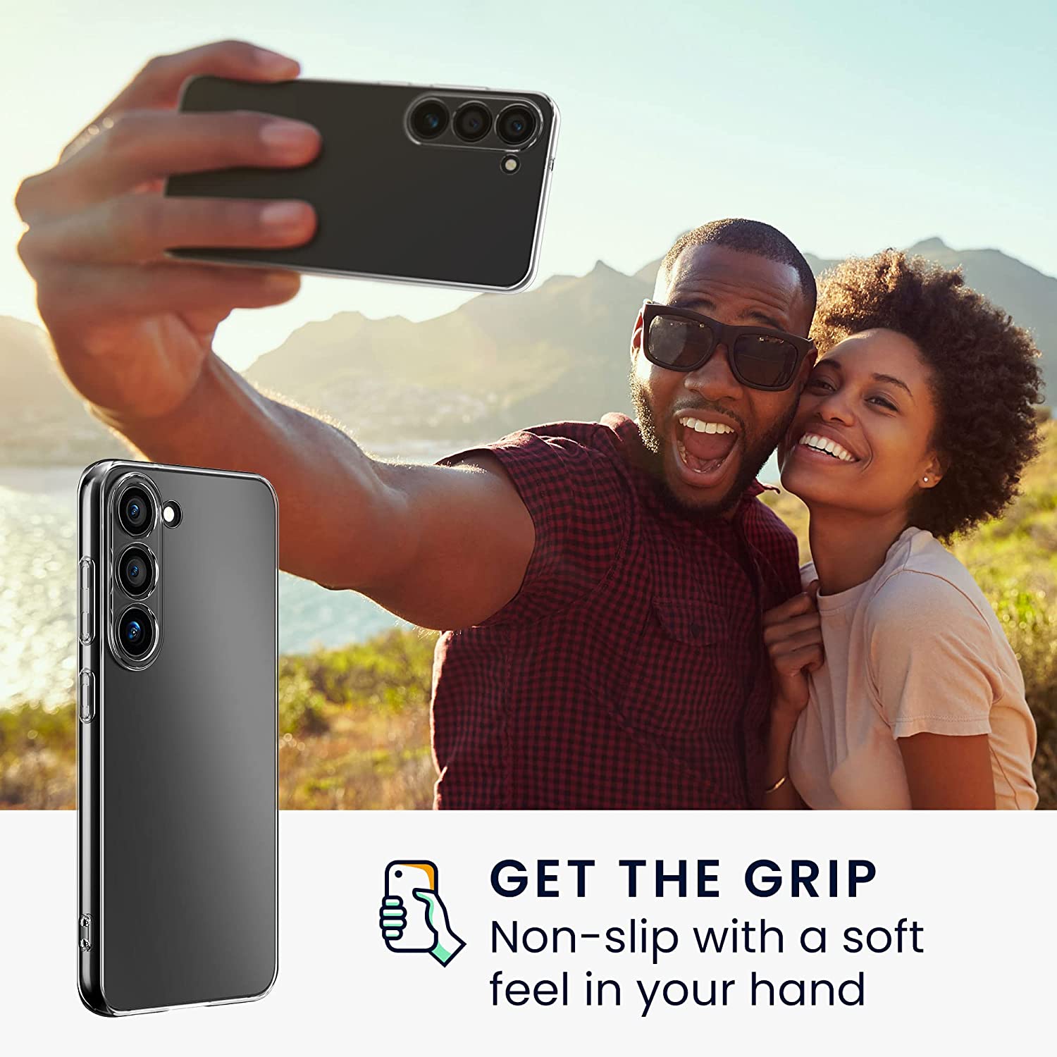 KW Samsung Galaxy S23+ Θήκη Σιλικόνης TPU - Διάφανη - 60318.03