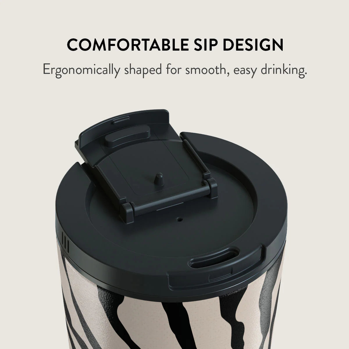 Burga Κούπα Θερμός από Ανοξείδωτο Ατσάλι - Flap Lid - 500ml - Imperial