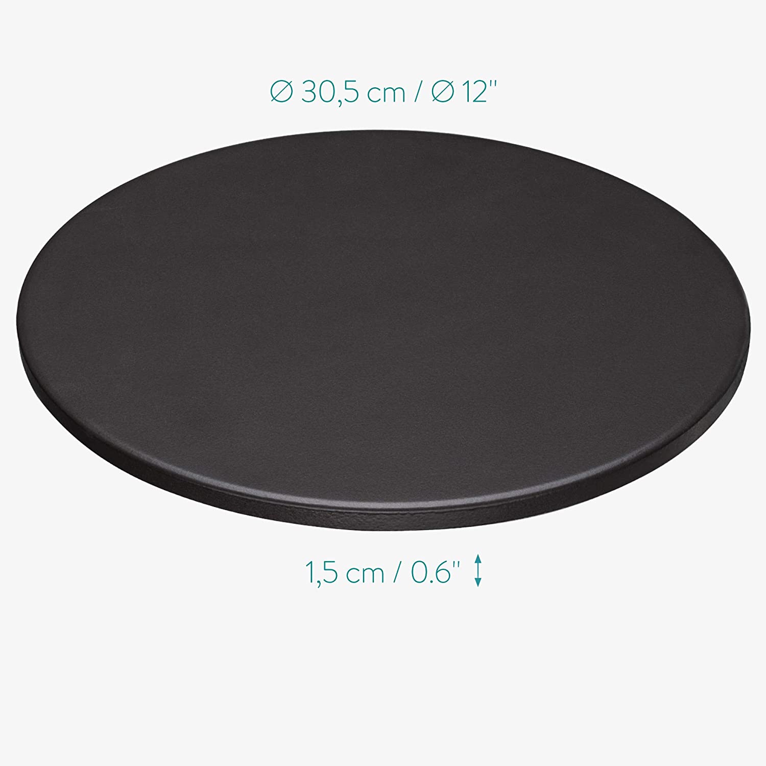 Navaris Πέτρα Ψησίματος Πίτσας - Black - 51246.02.3