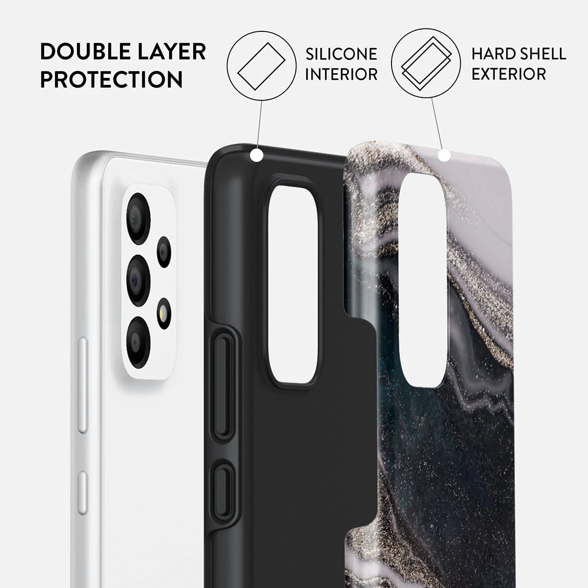 Burga Samsung Galaxy A53 5G Fashion Tough Σκληρή Θήκη - Magic Night