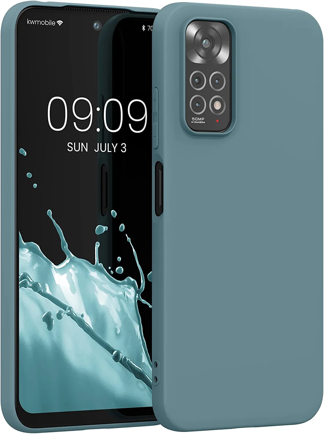 KW Xiaomi Redmi Note 11 / Redmi Note 11S Θήκη Σιλικόνης TPU - Antique Stone - 57368.246